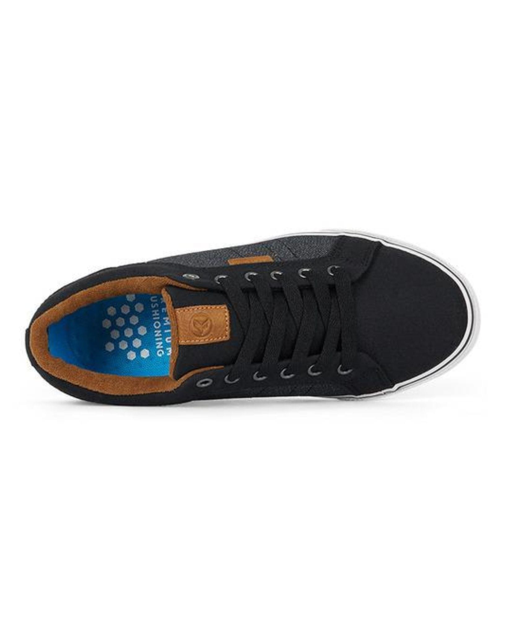 Kustom Boys Highline Classic Shoe - Black Granit