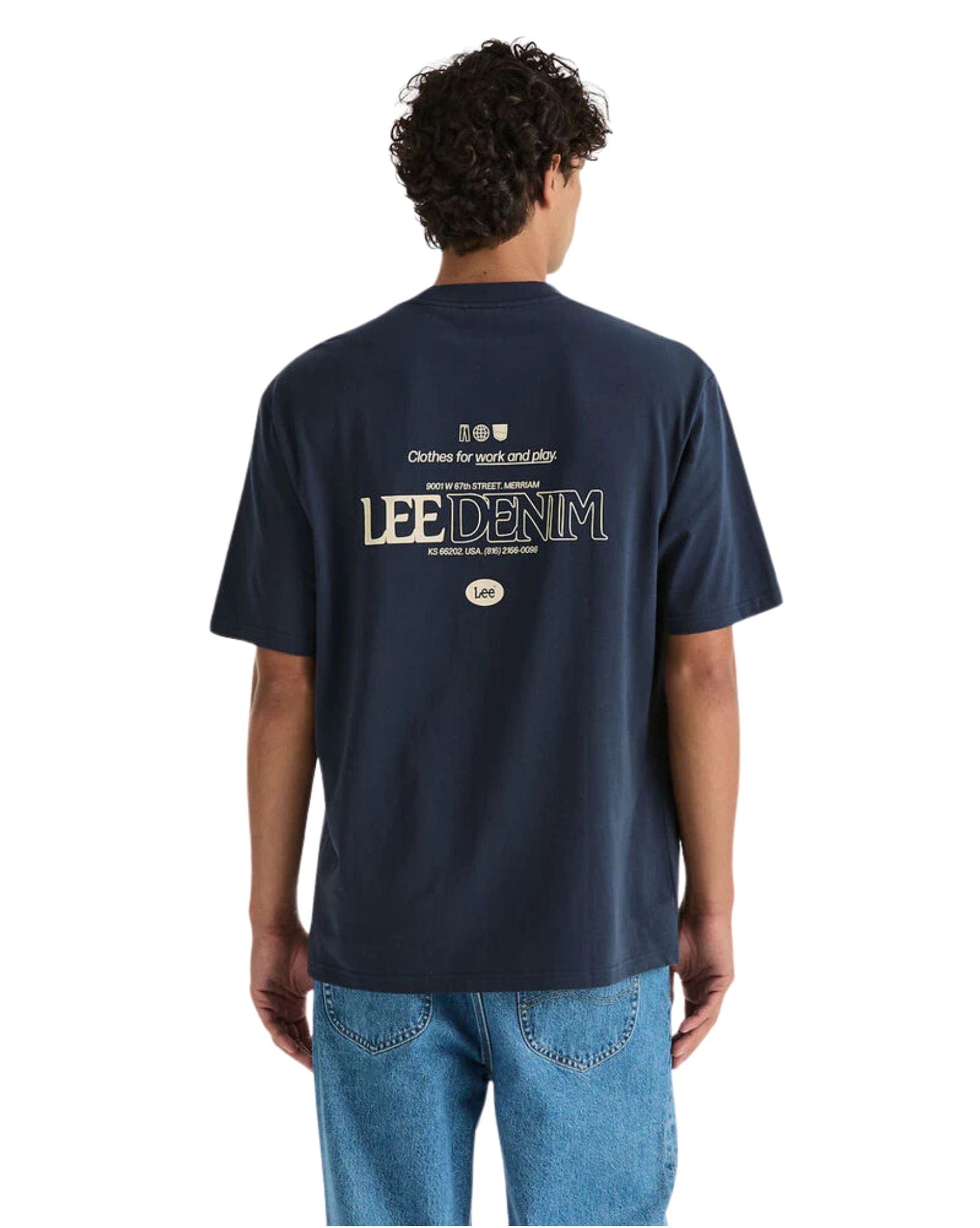 Lee Mens 67th Street Baggy - Dark Navy