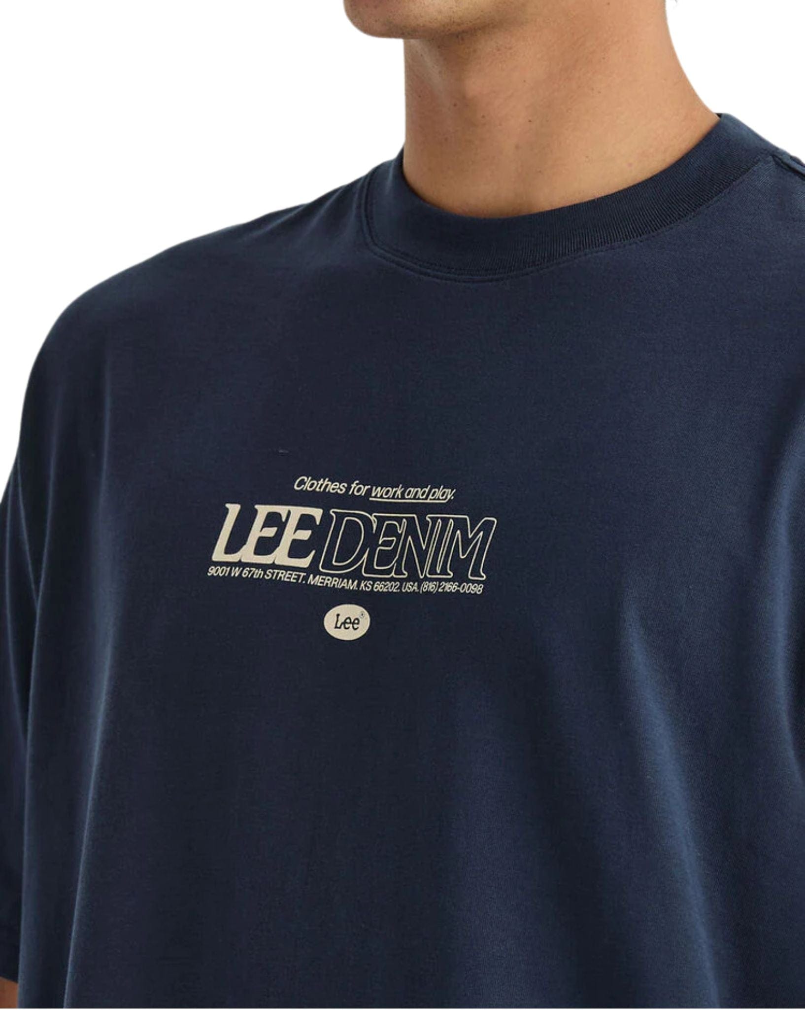 Lee Mens 67th Street Baggy - Dark Navy