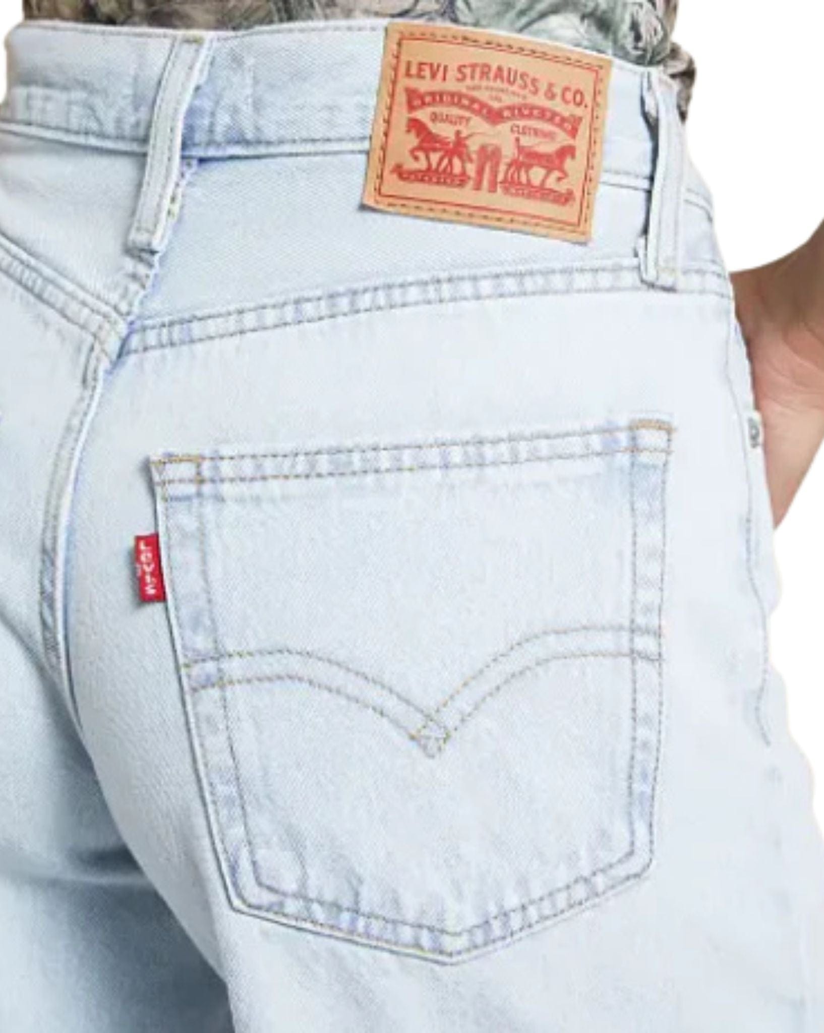 Levi 94 Baggy Short - Mister Twister Cut Hem