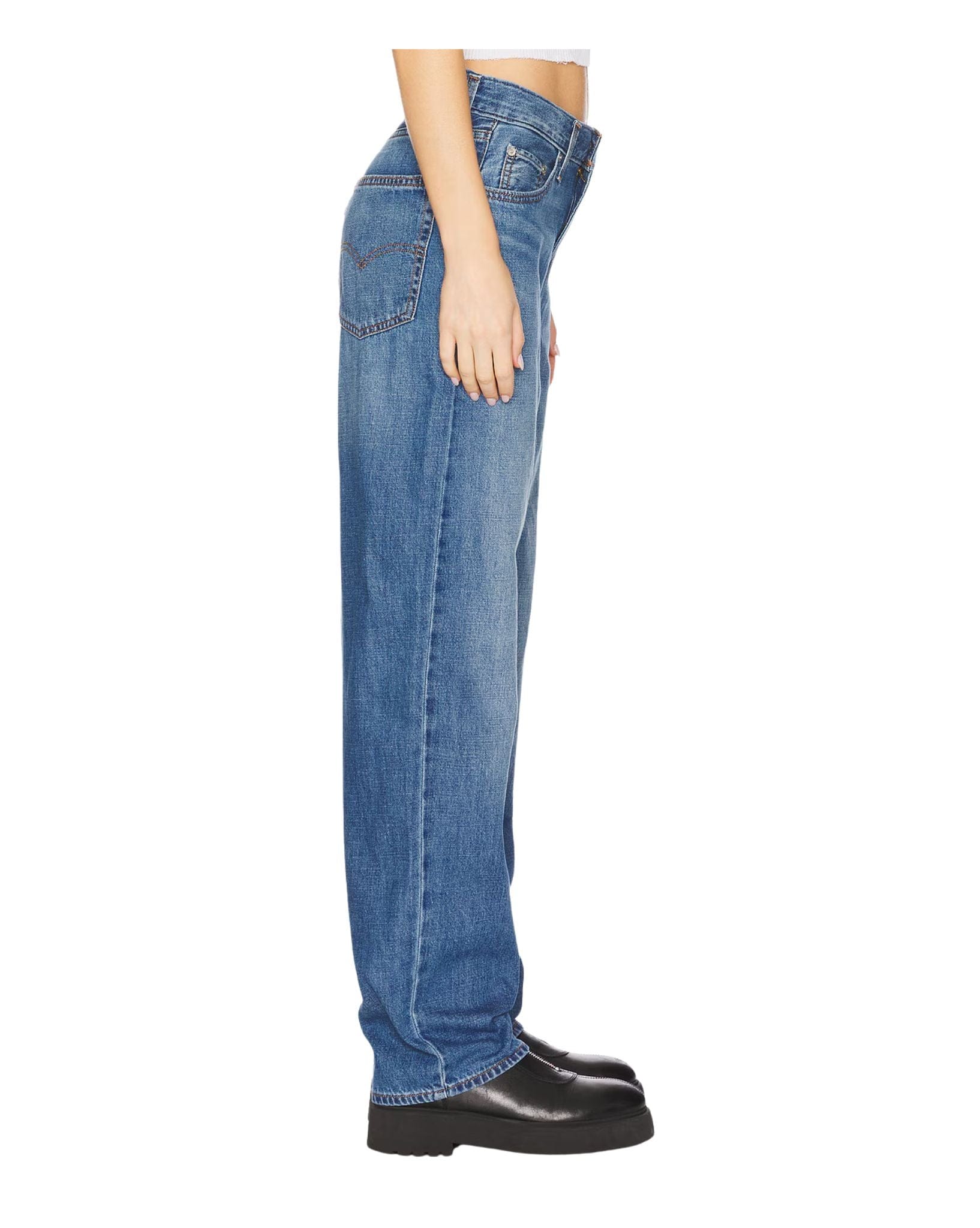 Levi Baggy Dad - Heavy Check