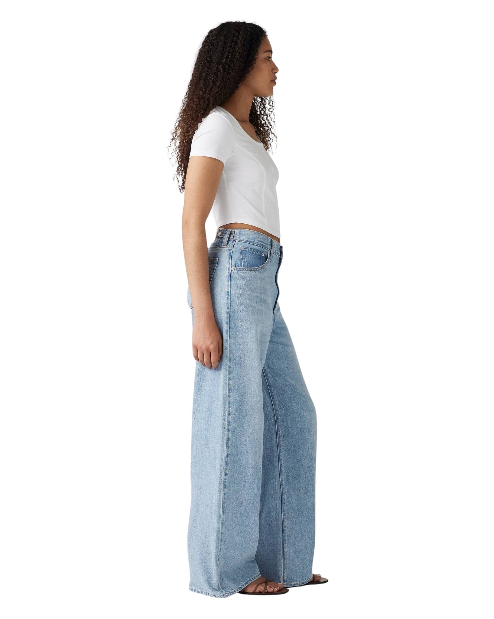 Levi Cinch Baggy - Invested Indigo