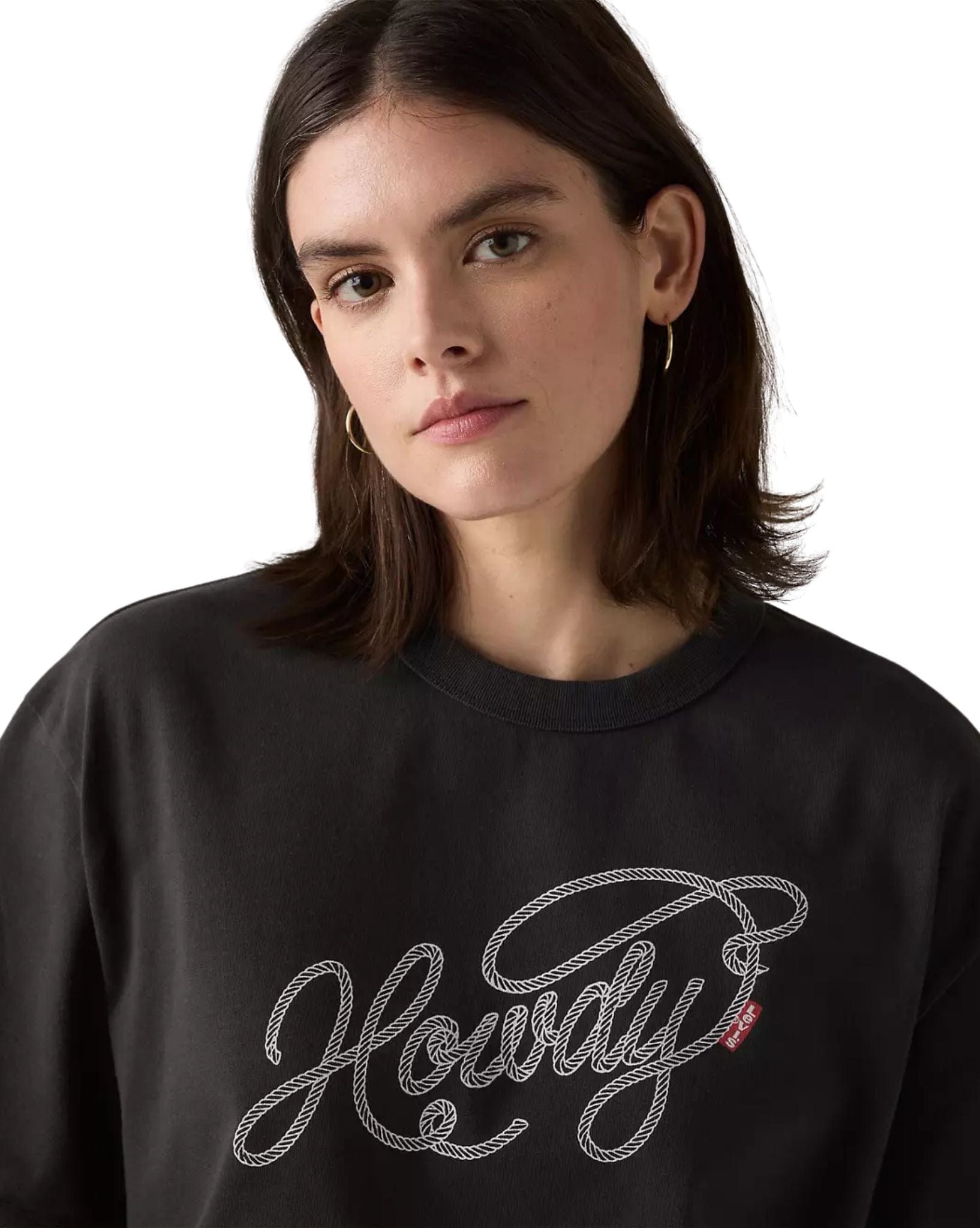 Levi GR Tabor Tee Howdy Script