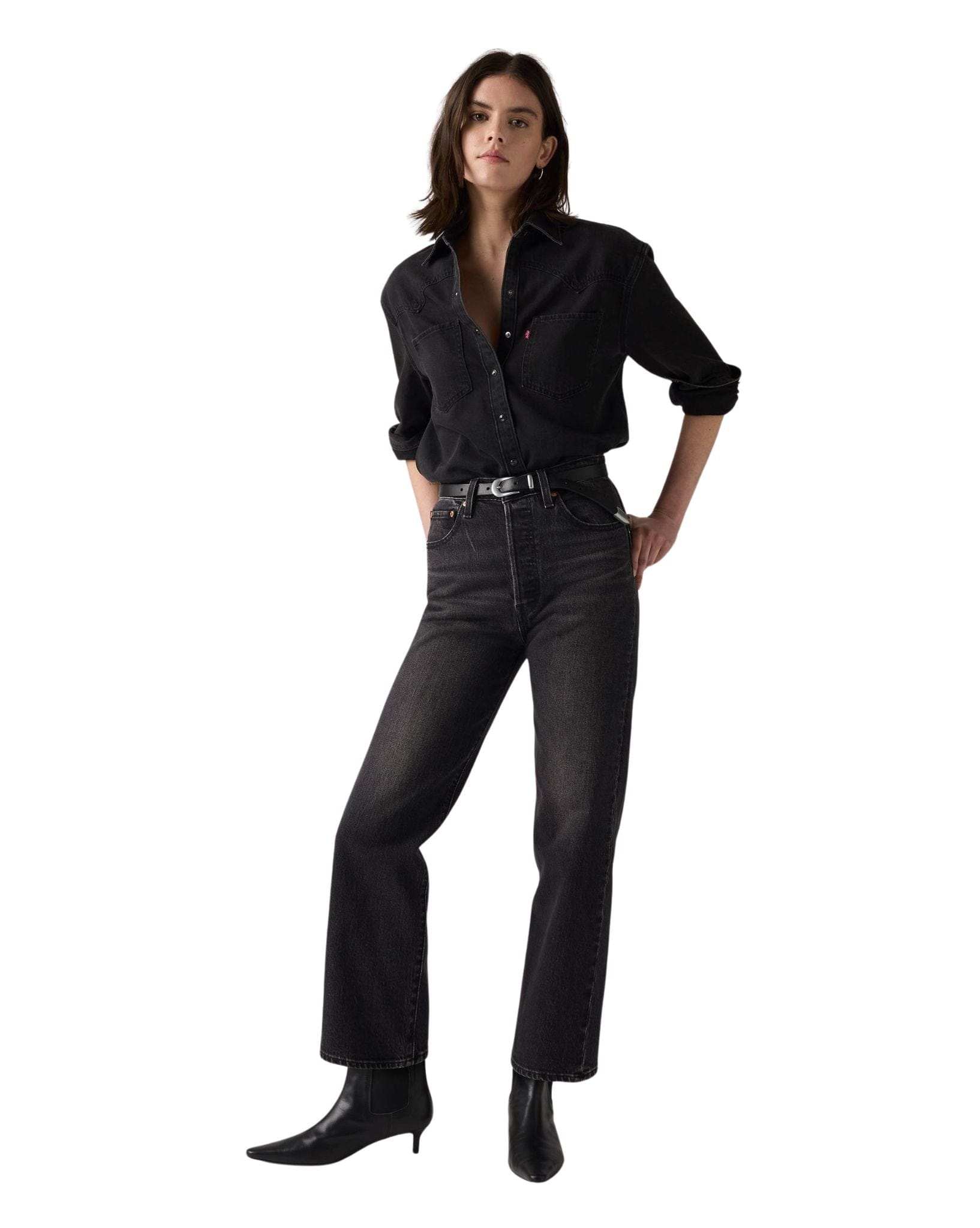 Levi Ribcage Straight Ankle Loom About