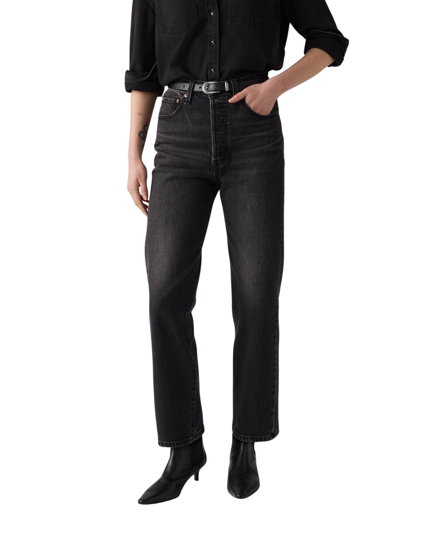 Levi Ribcage Straight Ankle Loom About