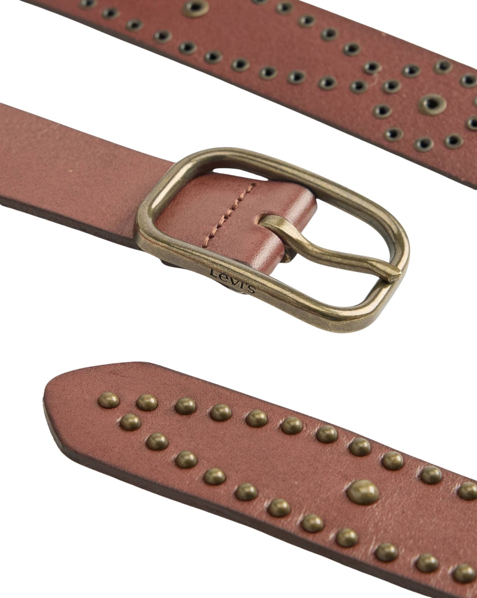 Levi Studded Western Belt