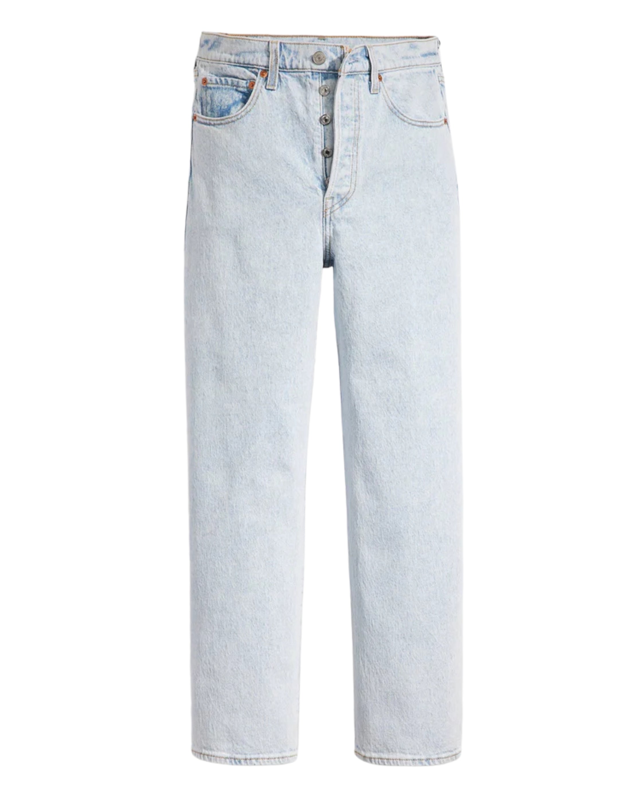 Levi Women's Ribcage Straight Ankle Jeans - Be Frayed