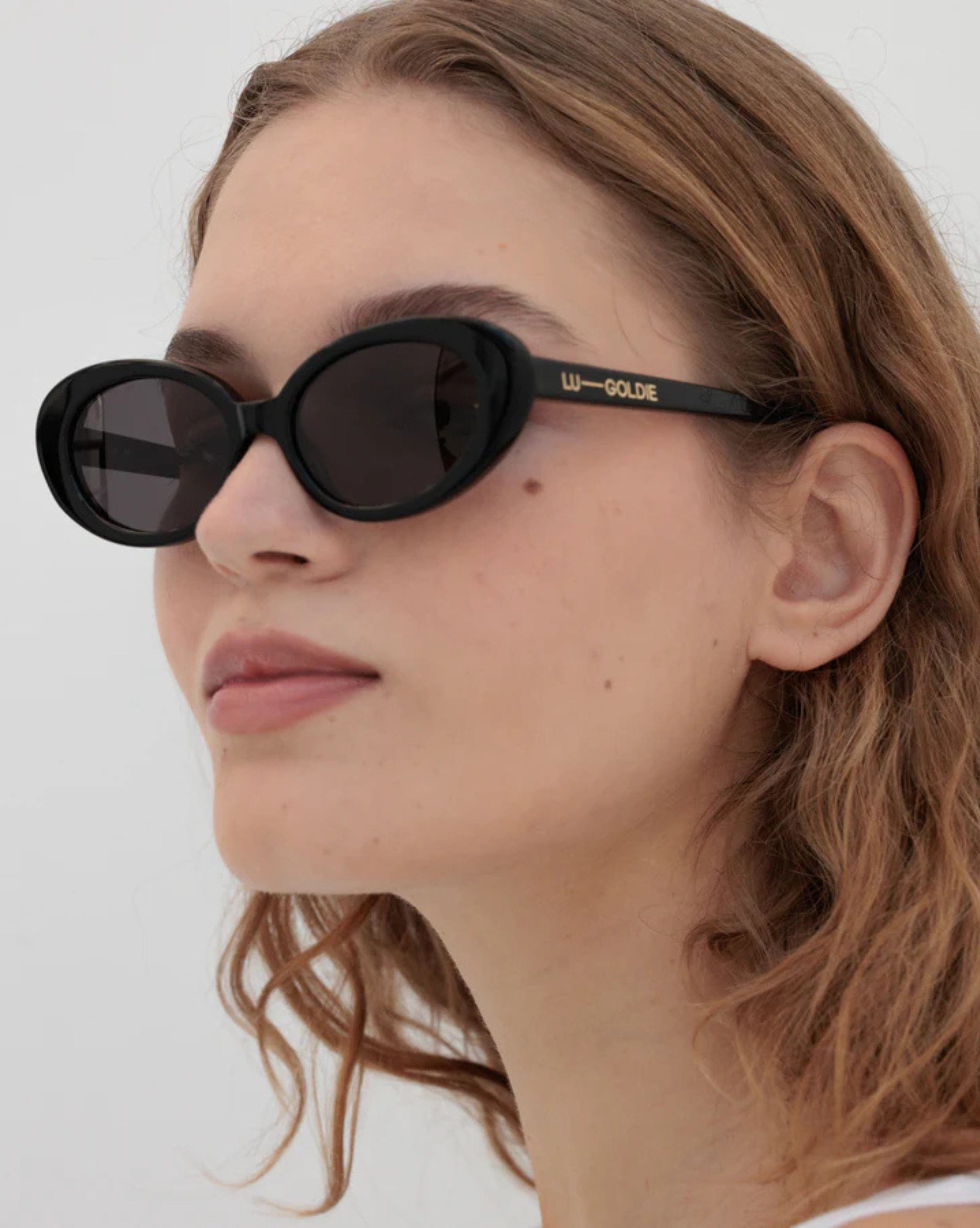 Lu Goldie Jeanne - Black Sunglasses