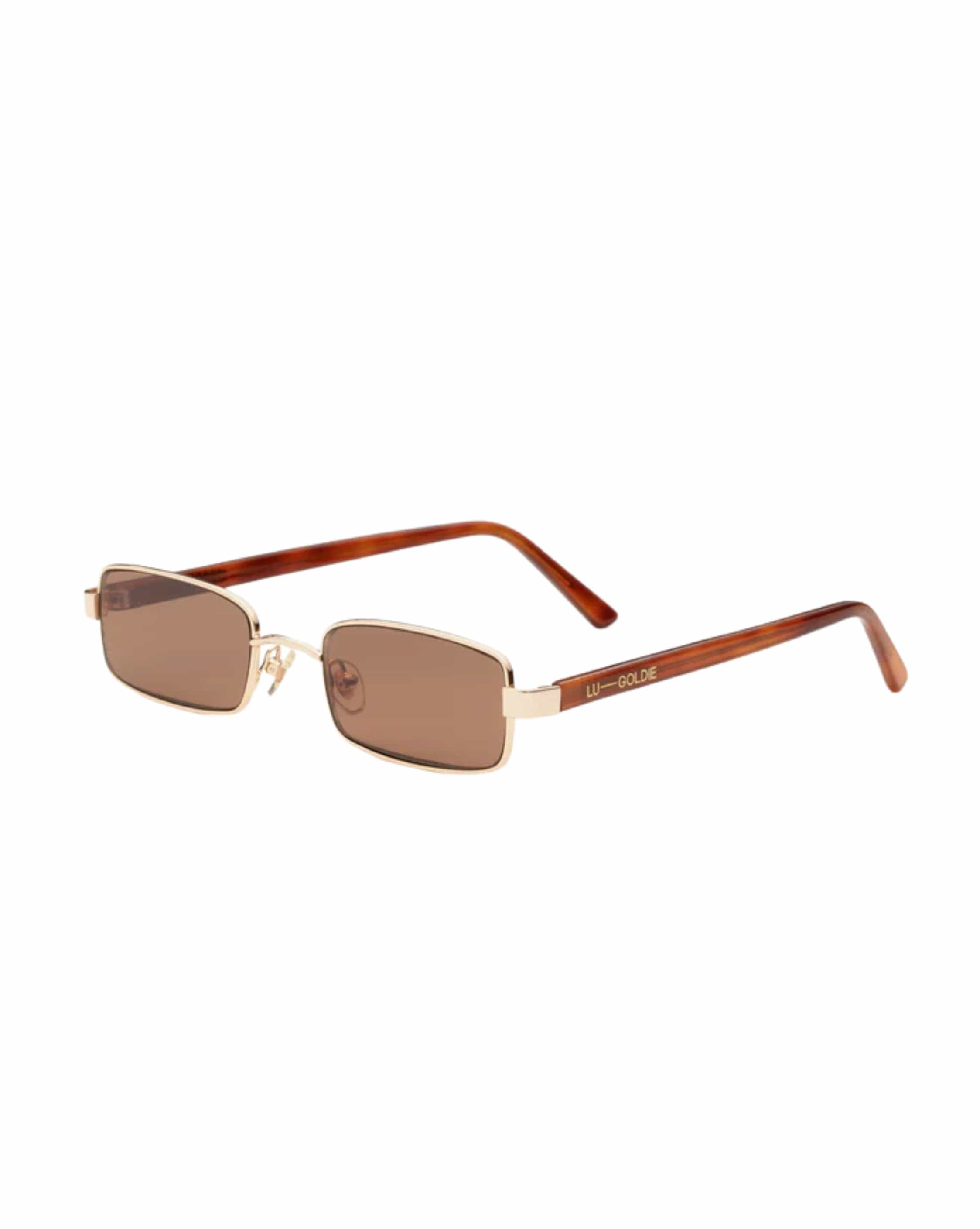Lu Goldie Nina-Chestnut Sunglasses
