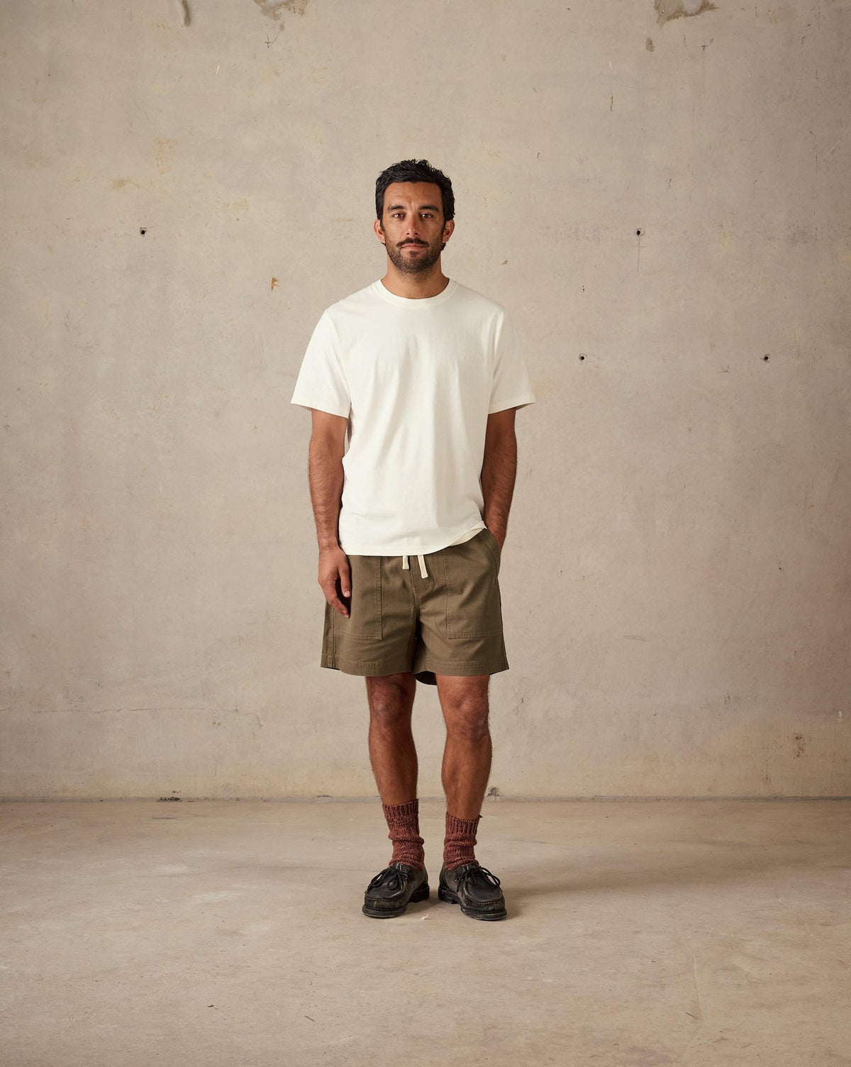 McTavish Twill Shorts in Green, photo 4