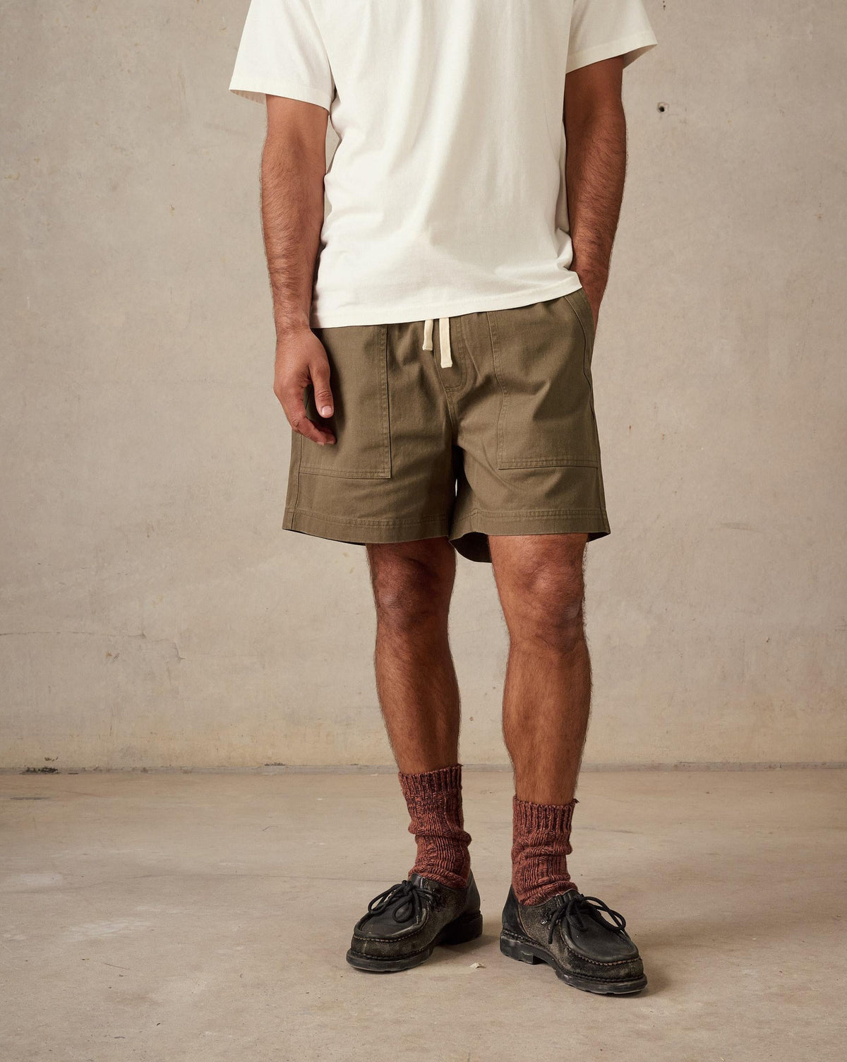 McTavish Twill Shorts in Green, photo 6