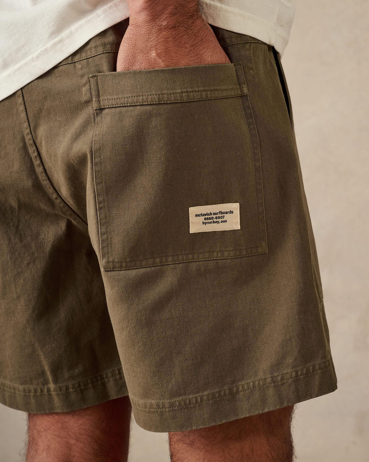 McTavish Twill Shorts in Green, photo 9