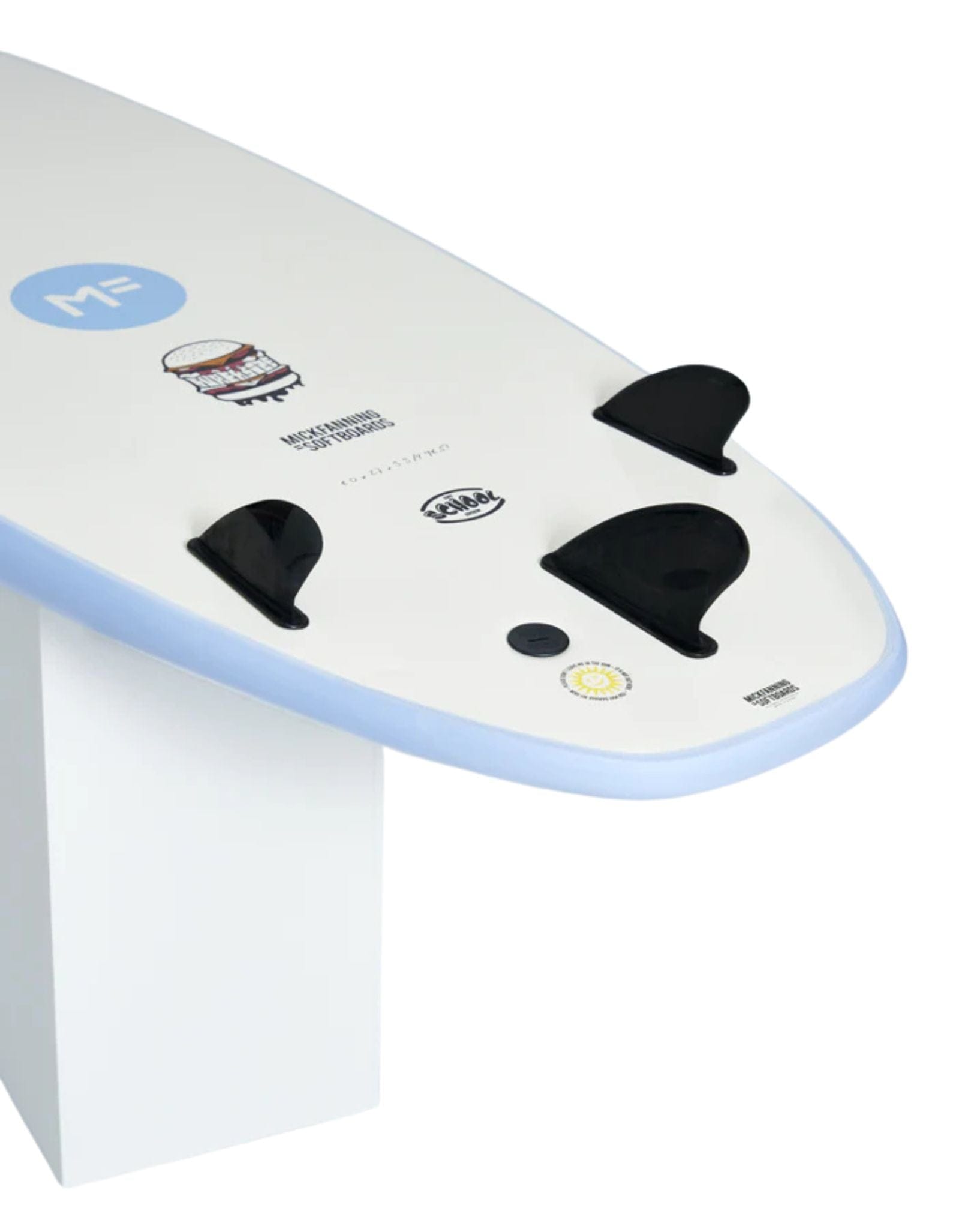 MF Softboards MF XL Surf School Softboard - Sky