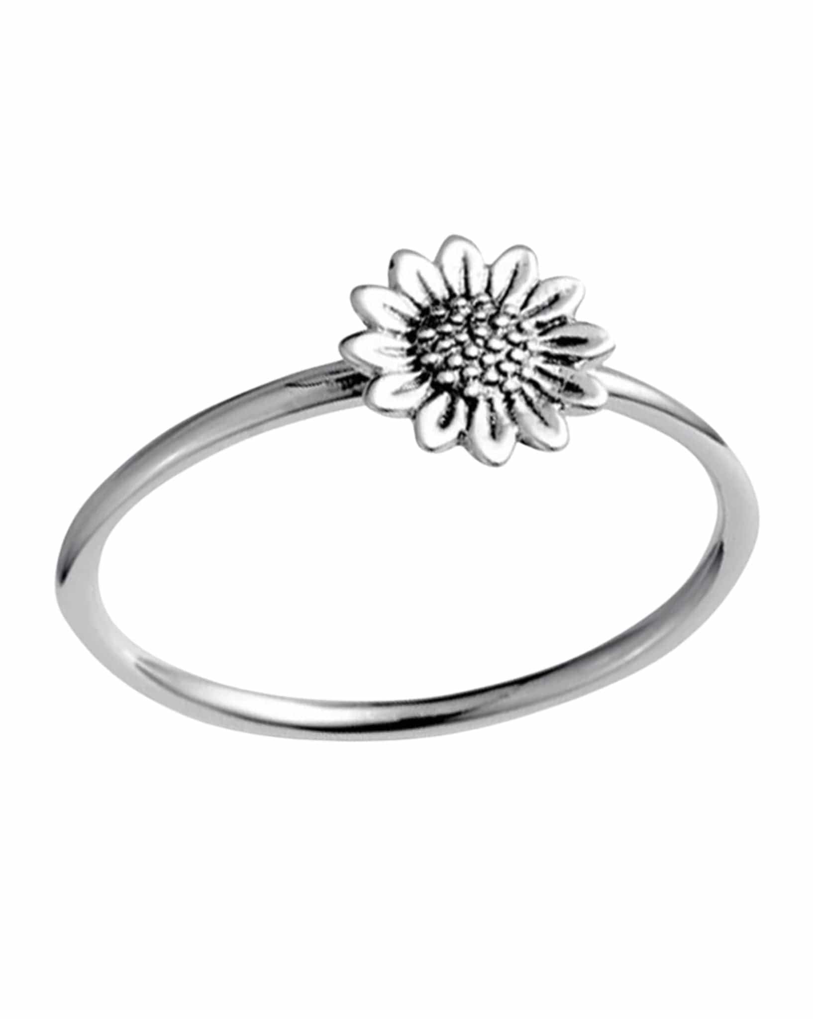 Midsummer Star Delicate Sunflower Ring