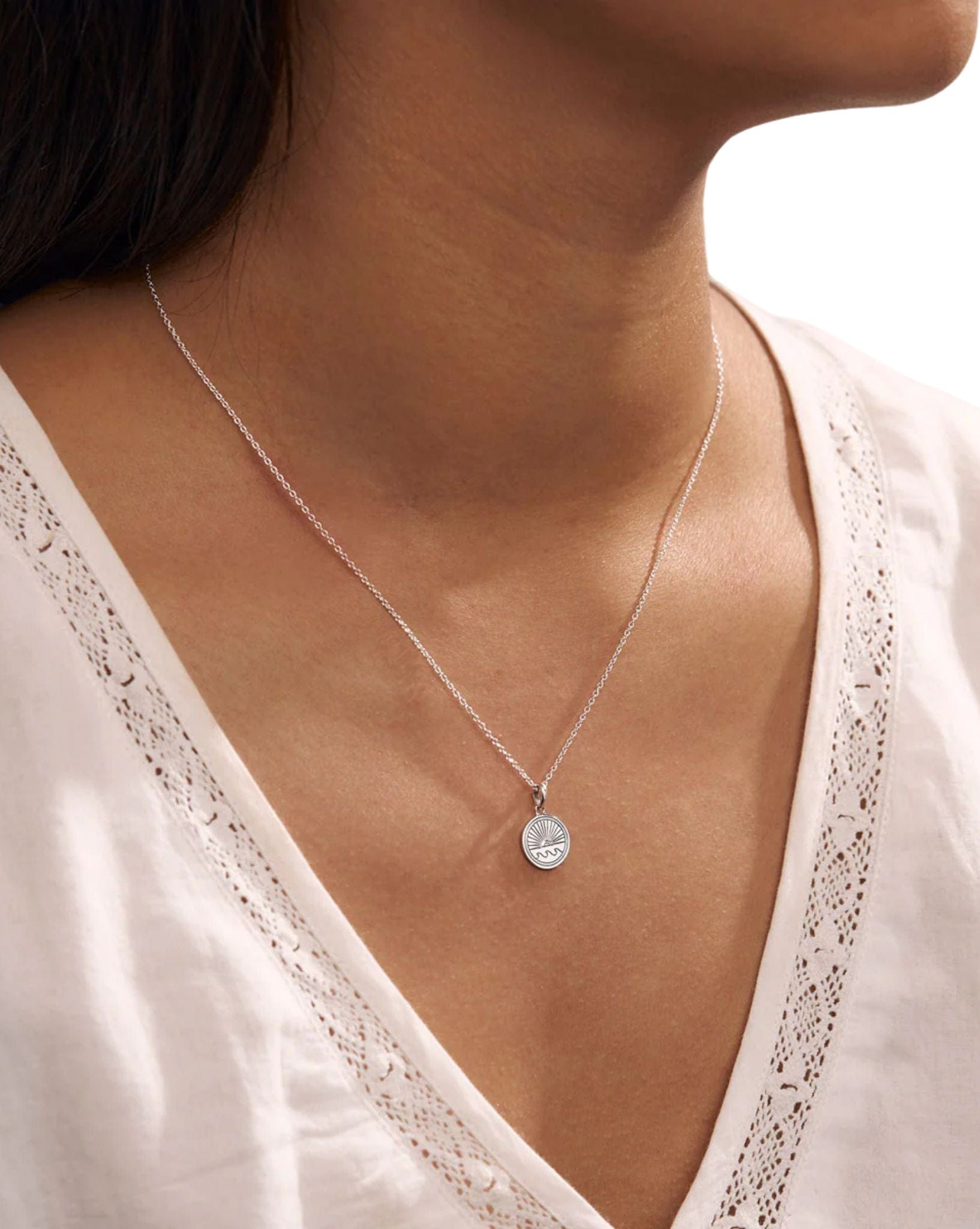 Midsummer Star Ocean Horizon Medallion Necklace