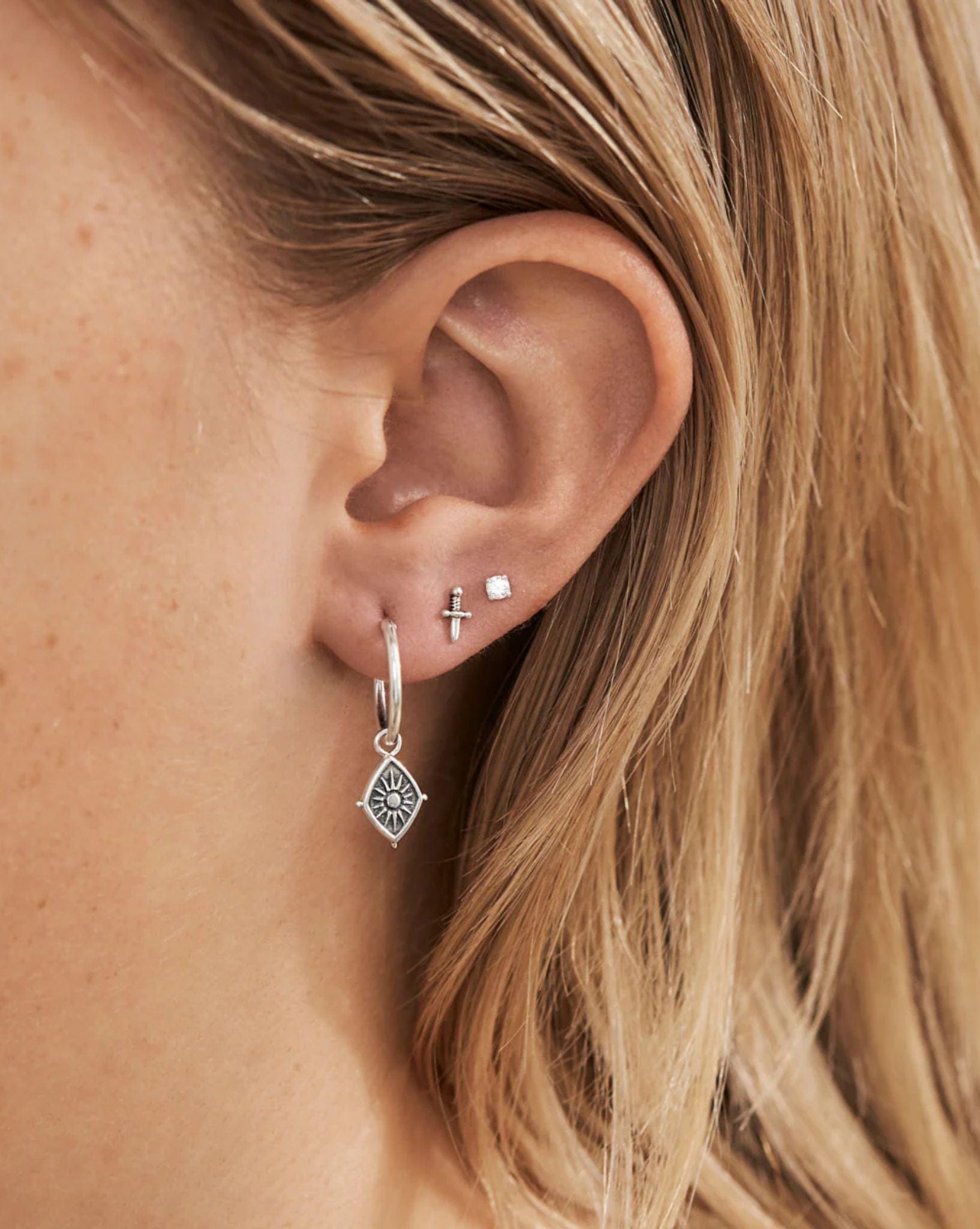 Midsummer Star Rising Sol Hoops