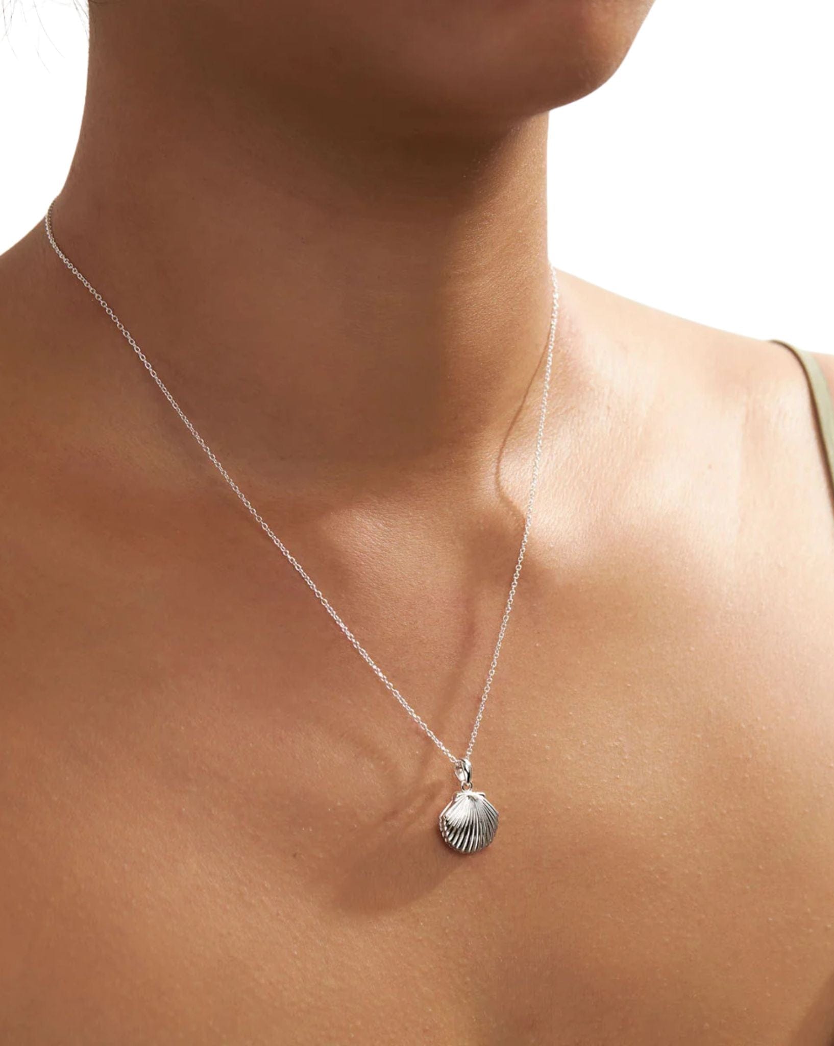 Midsummer Star Seashell Locket