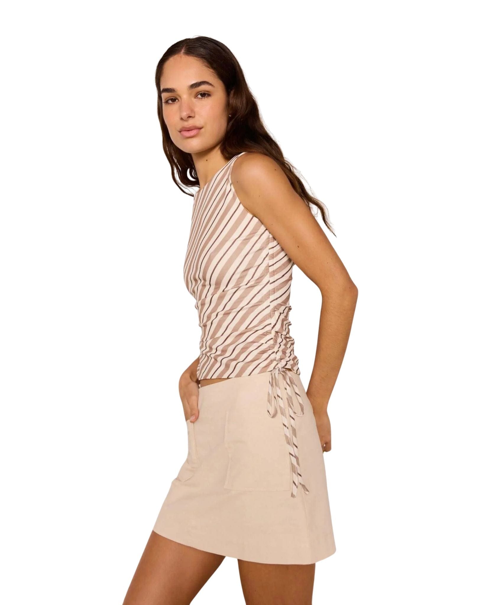 Mink Pink Orielle Mesh Top