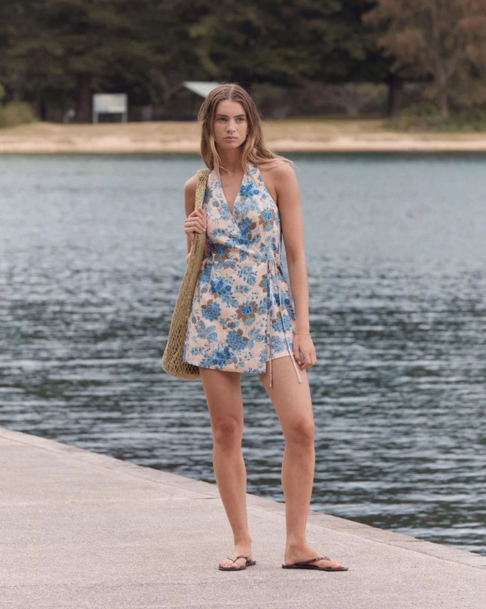 Mink Pink Zina Halter Playsuit