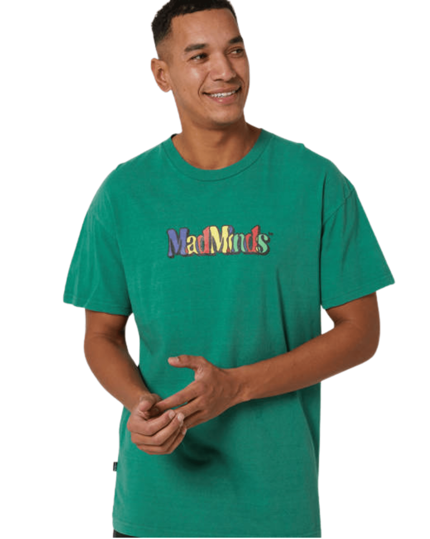 Misfit Mens Wanderful 50/50 Aaa Ss Tee - Kelly Green