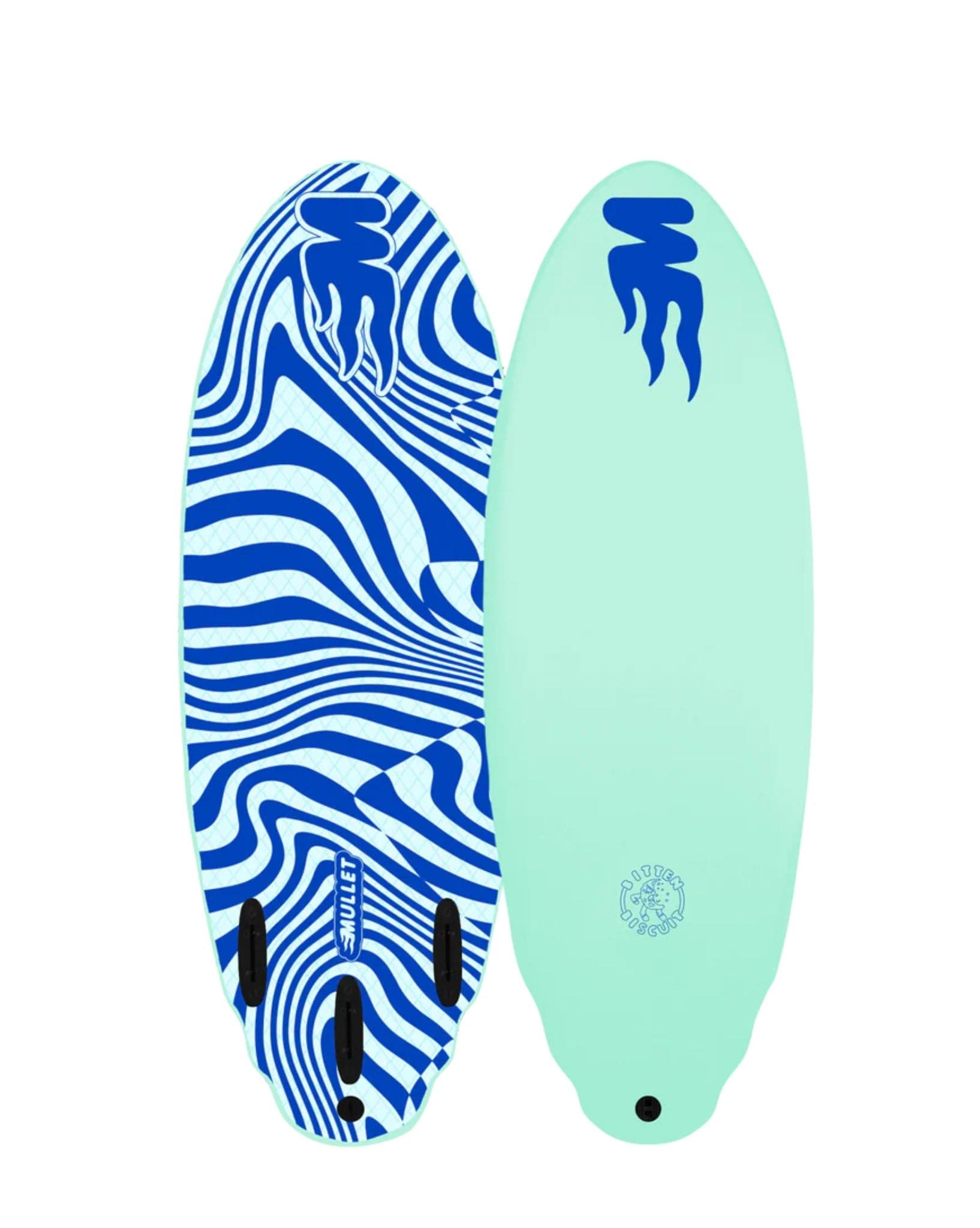 Mullet 5'4 MULLET BITTEN BISCUIT, BLUE, 5'4