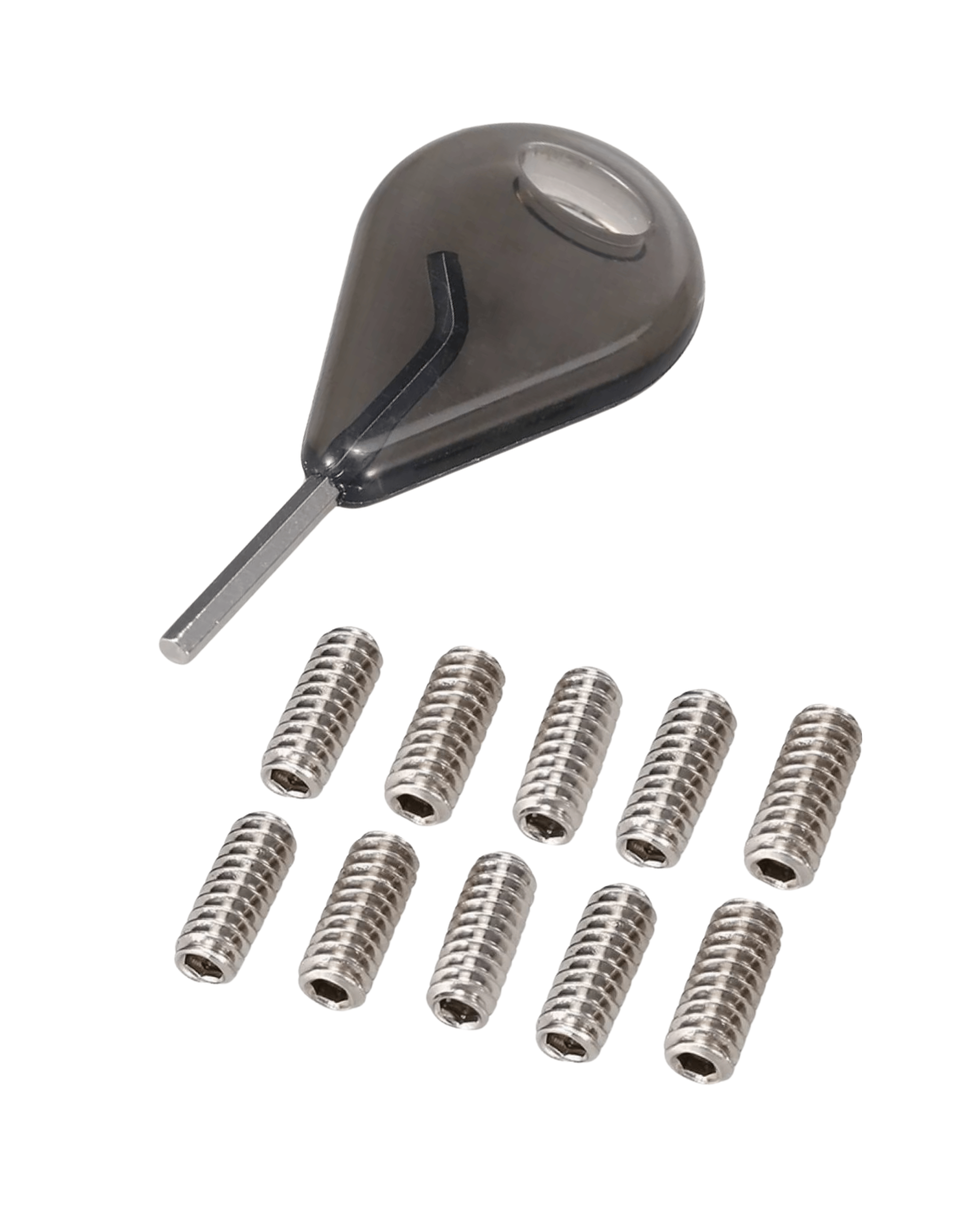 Natural Necessity FCS Grub Screws 10 Pack + Fin Key