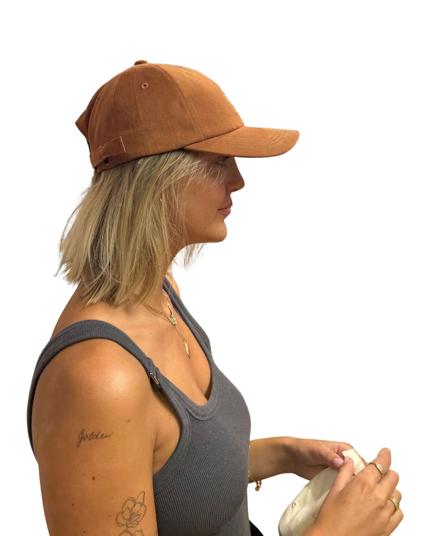 Natural Necessity Frangipani Dad Cap