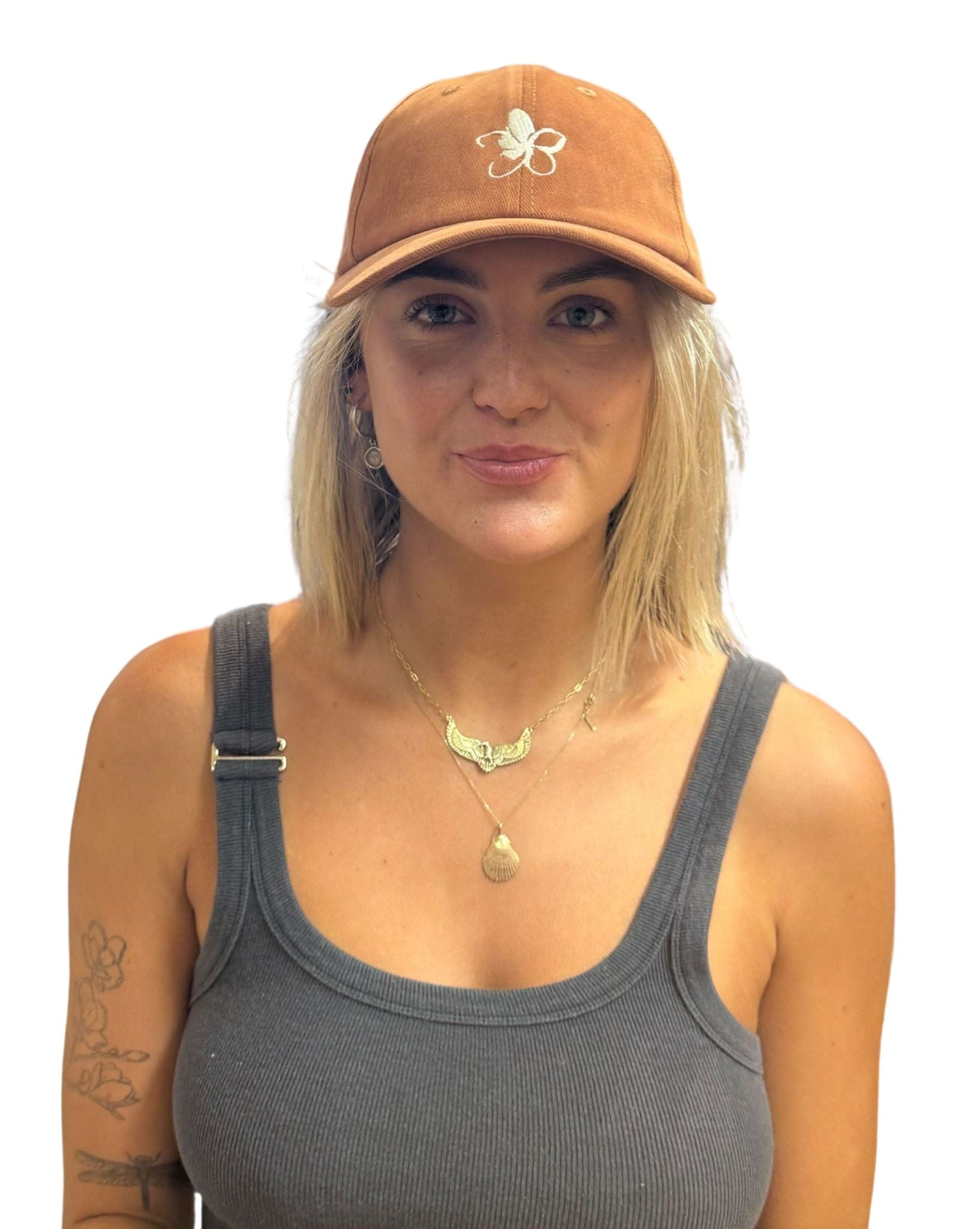 Natural Necessity Frangipani Dad Cap