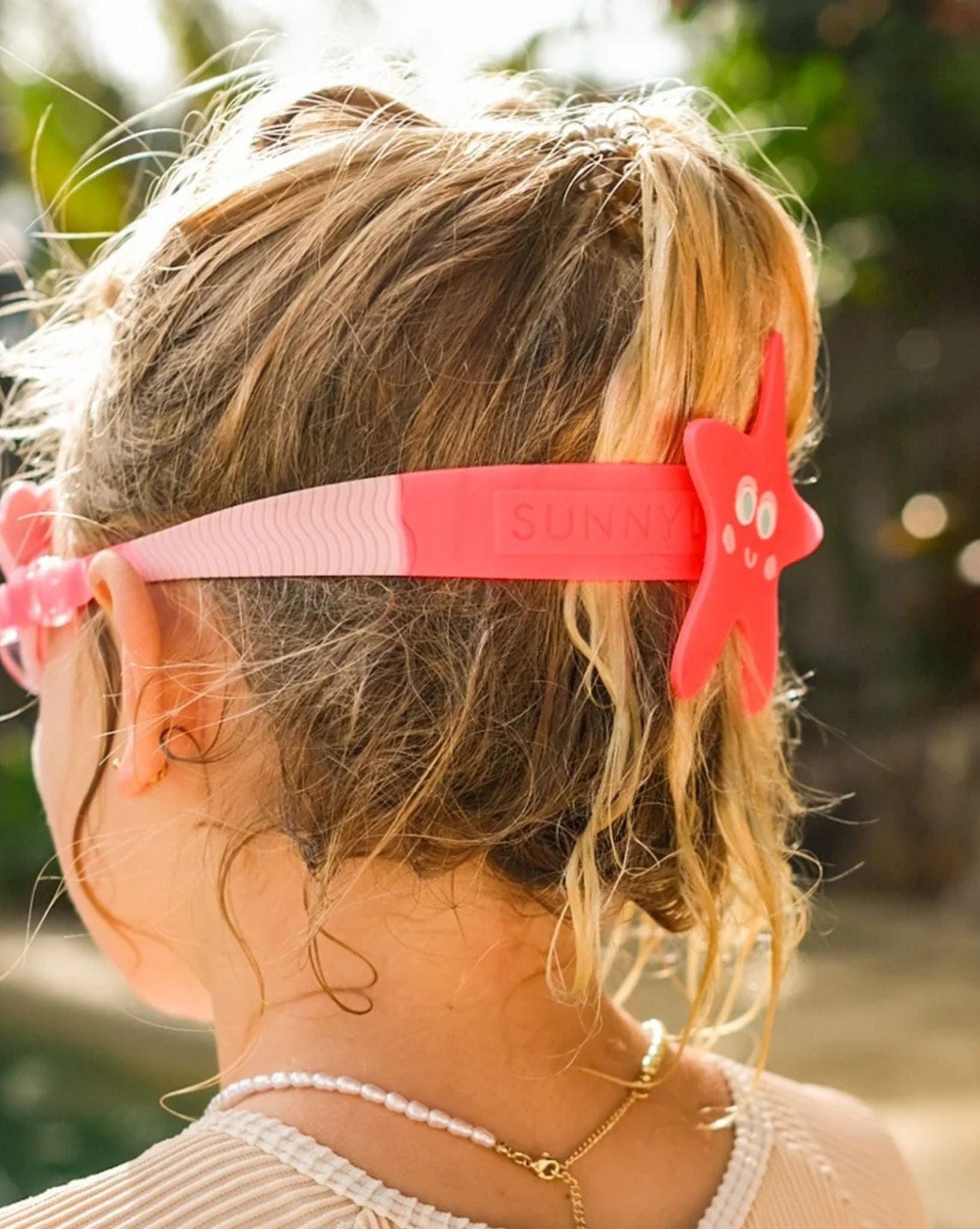 Not specified Melody the Mermaid Mini Swim Goggles Neon Strawberry