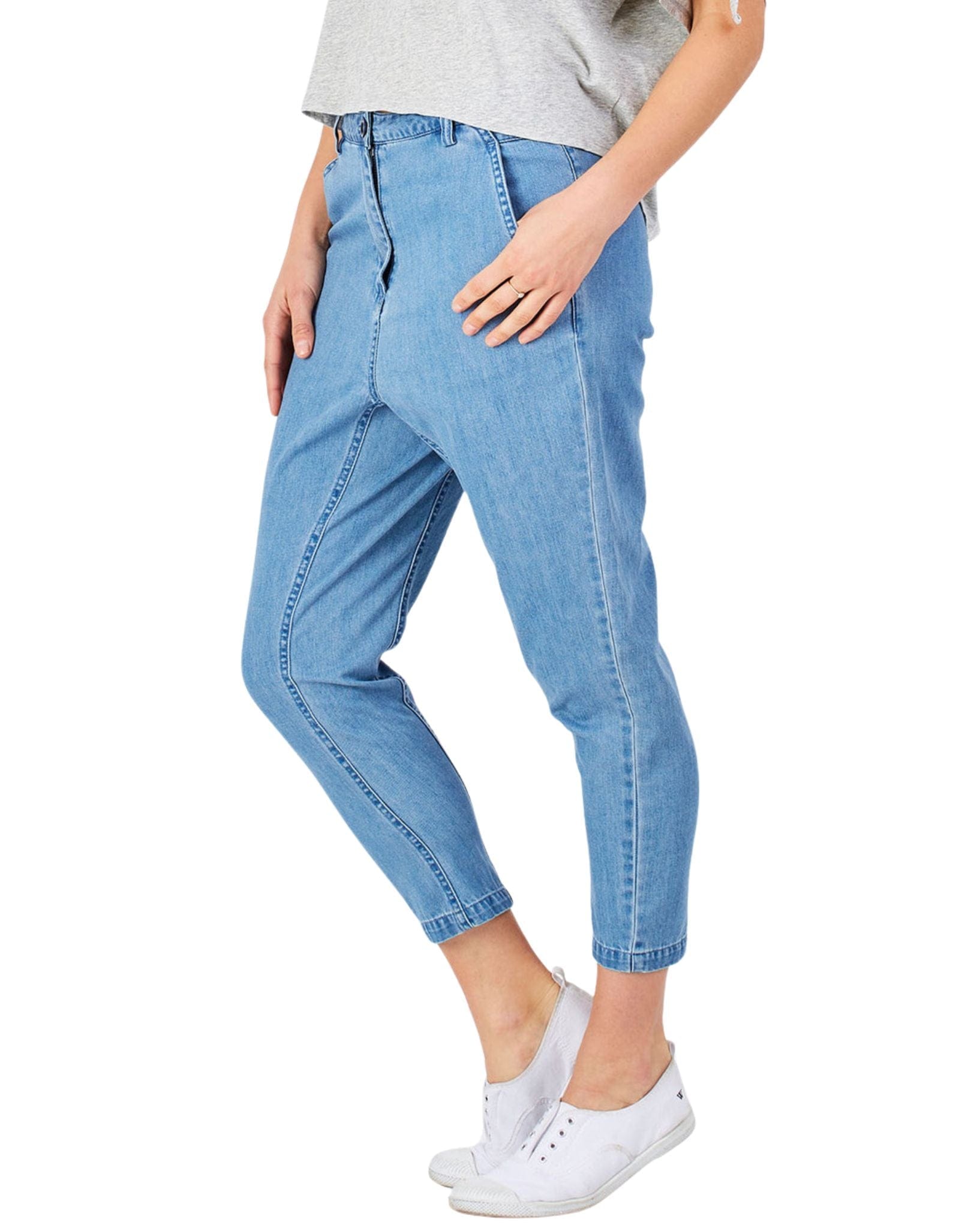 Nude Lucy Havana Slouchy Jean Mid Indigo