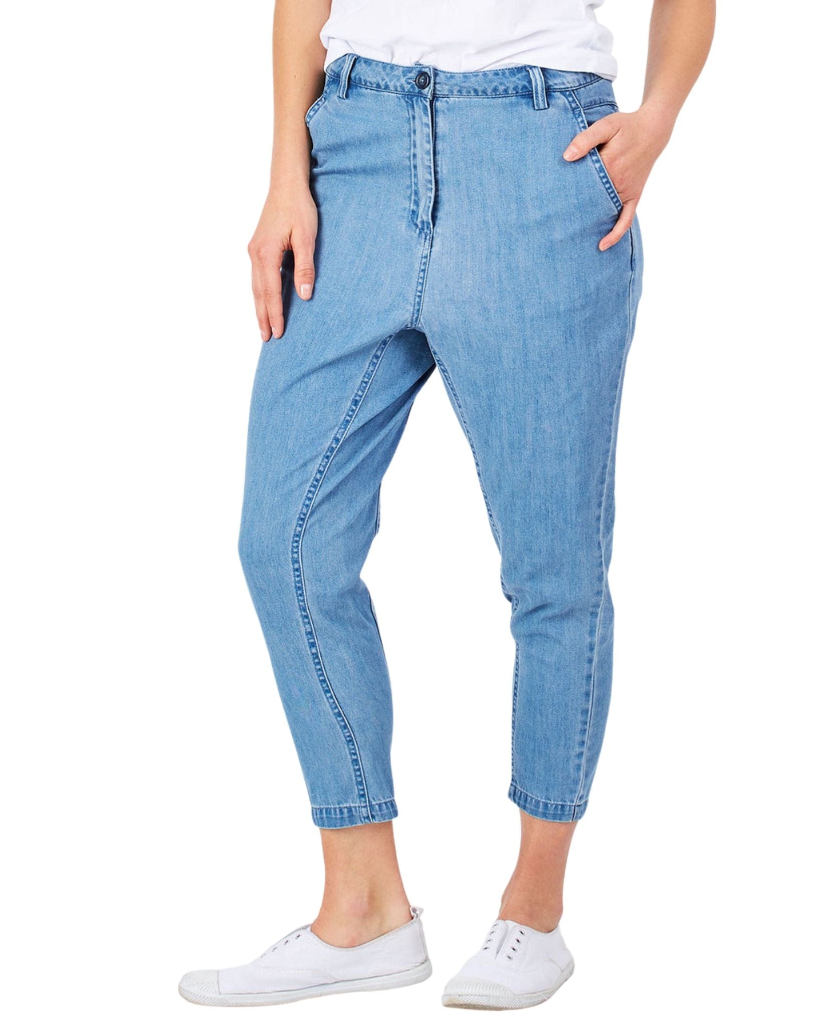 Nude Lucy Havana Slouchy Jean Mid Indigo