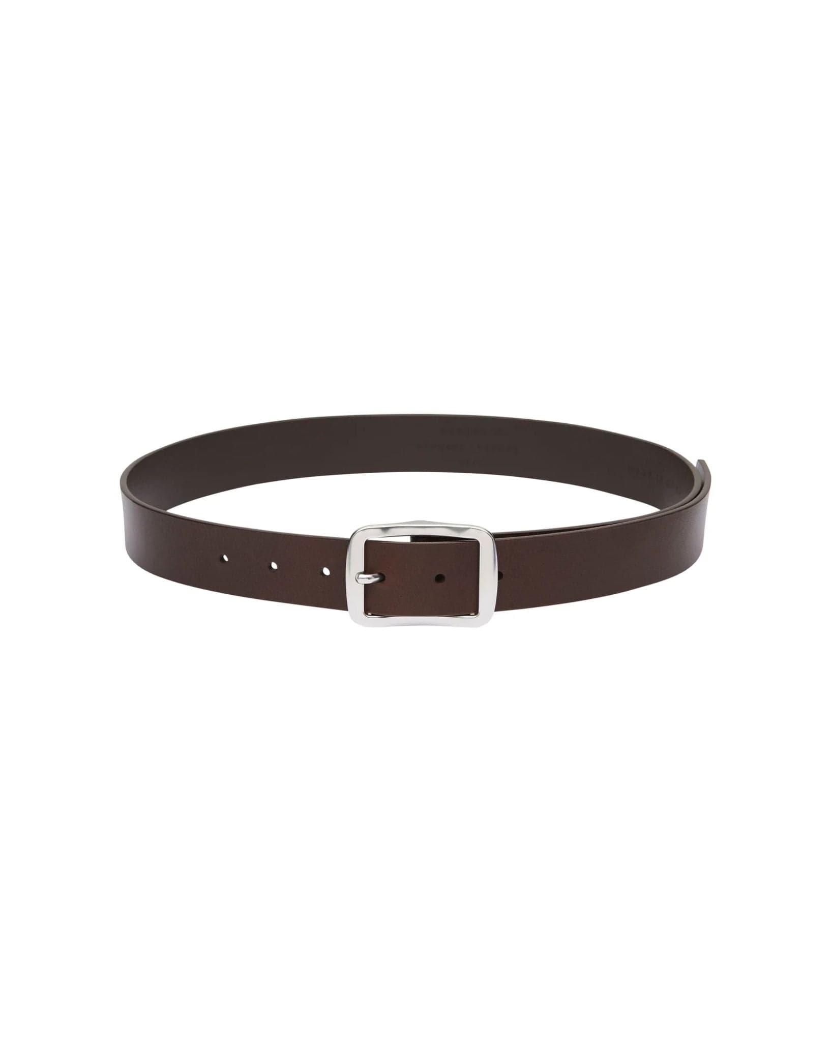 Nude Lucy Womens Classic Leather Belt - Tan