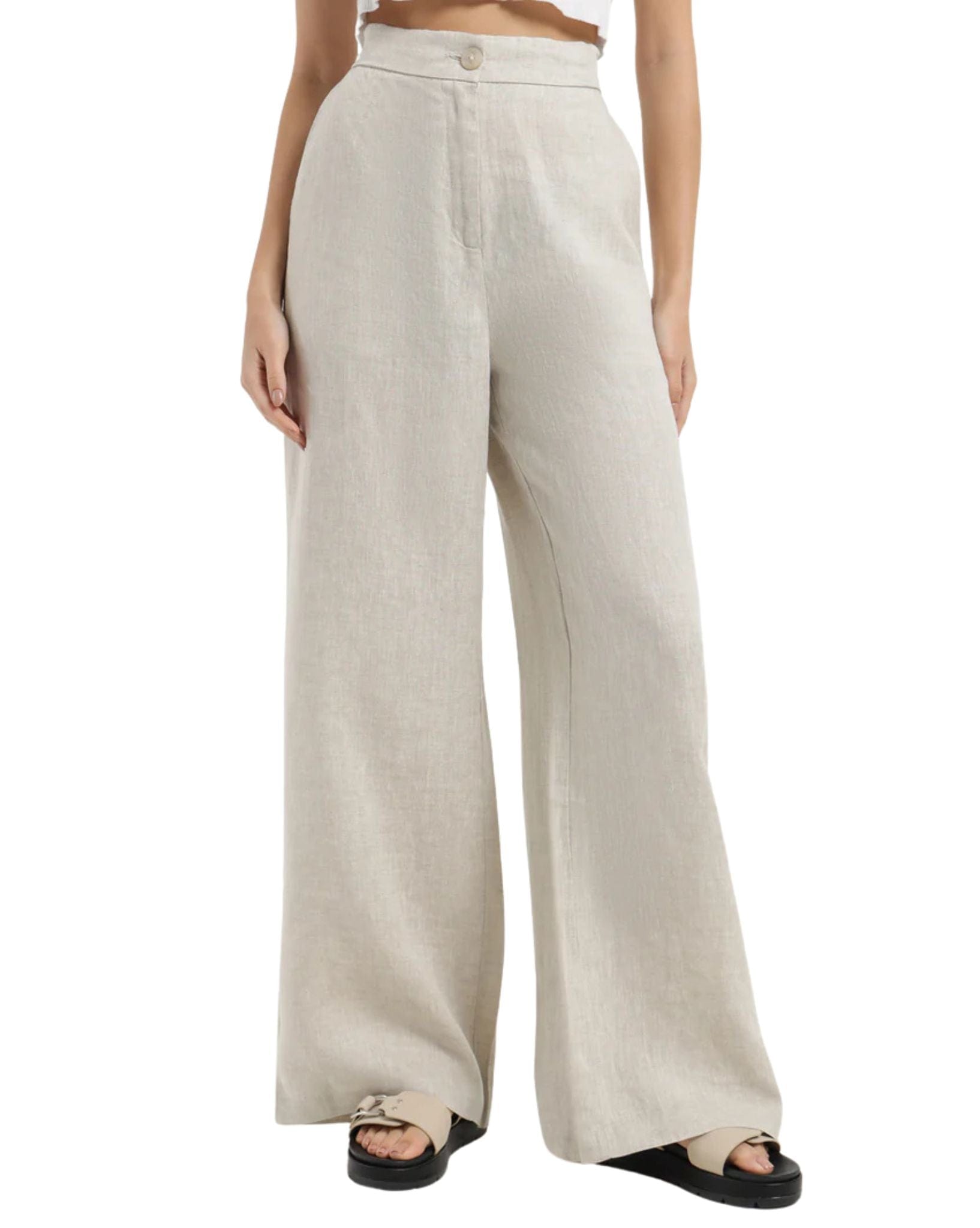 Nude Lucy Womens Sima Linen Pant