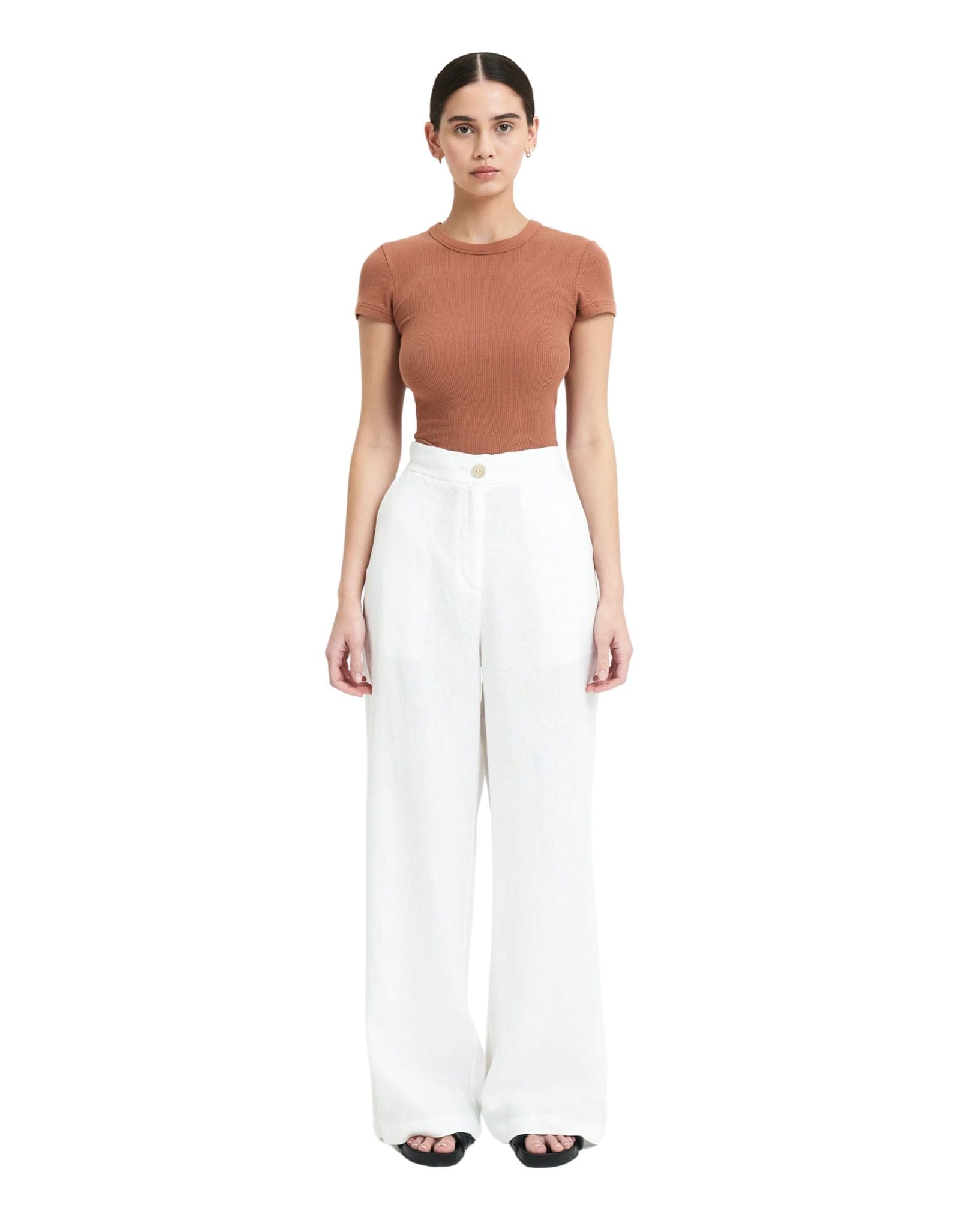 Nude Lucy Womens Sima Linen Pant