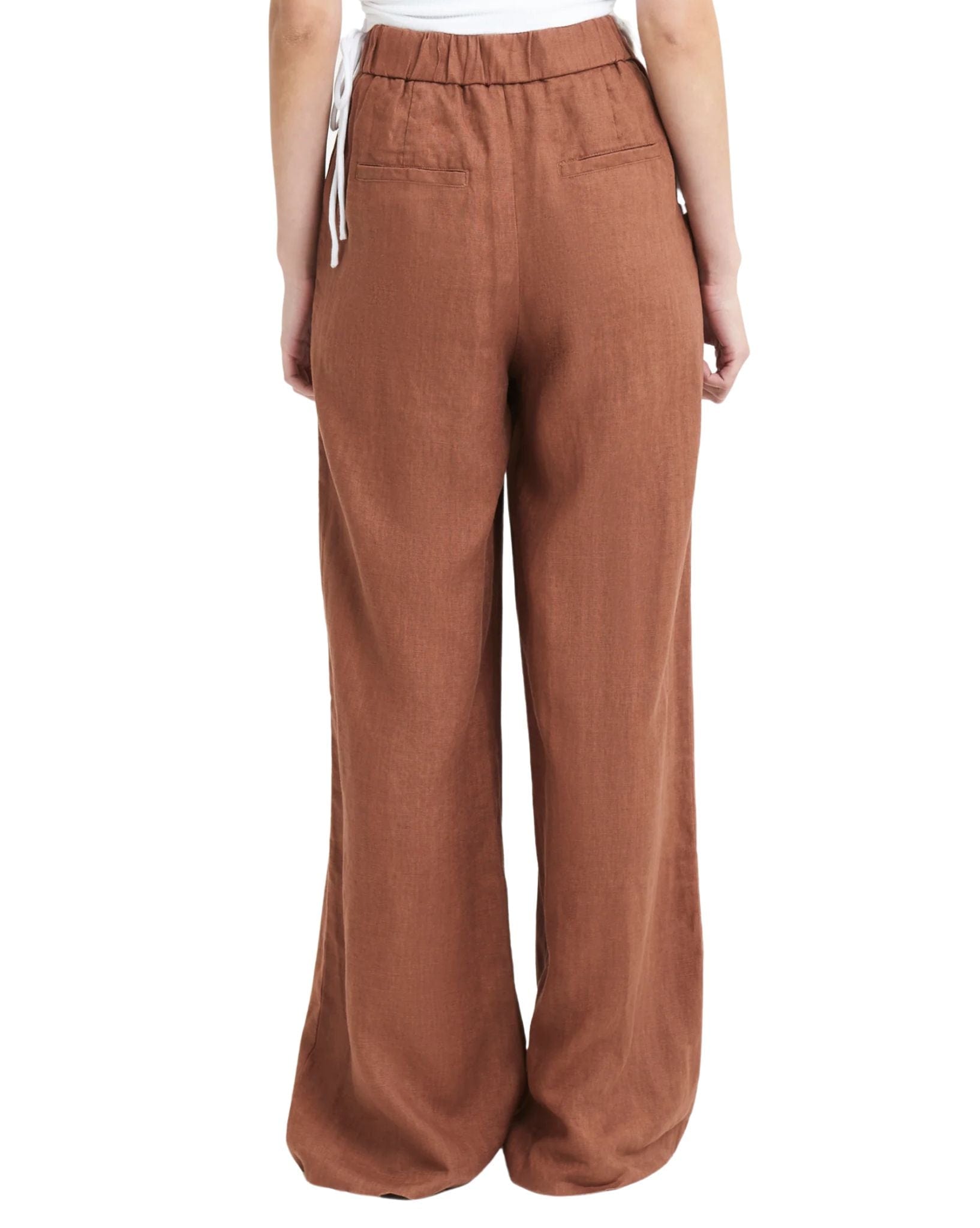 Nude Lucy Womens Sima Linen Pant