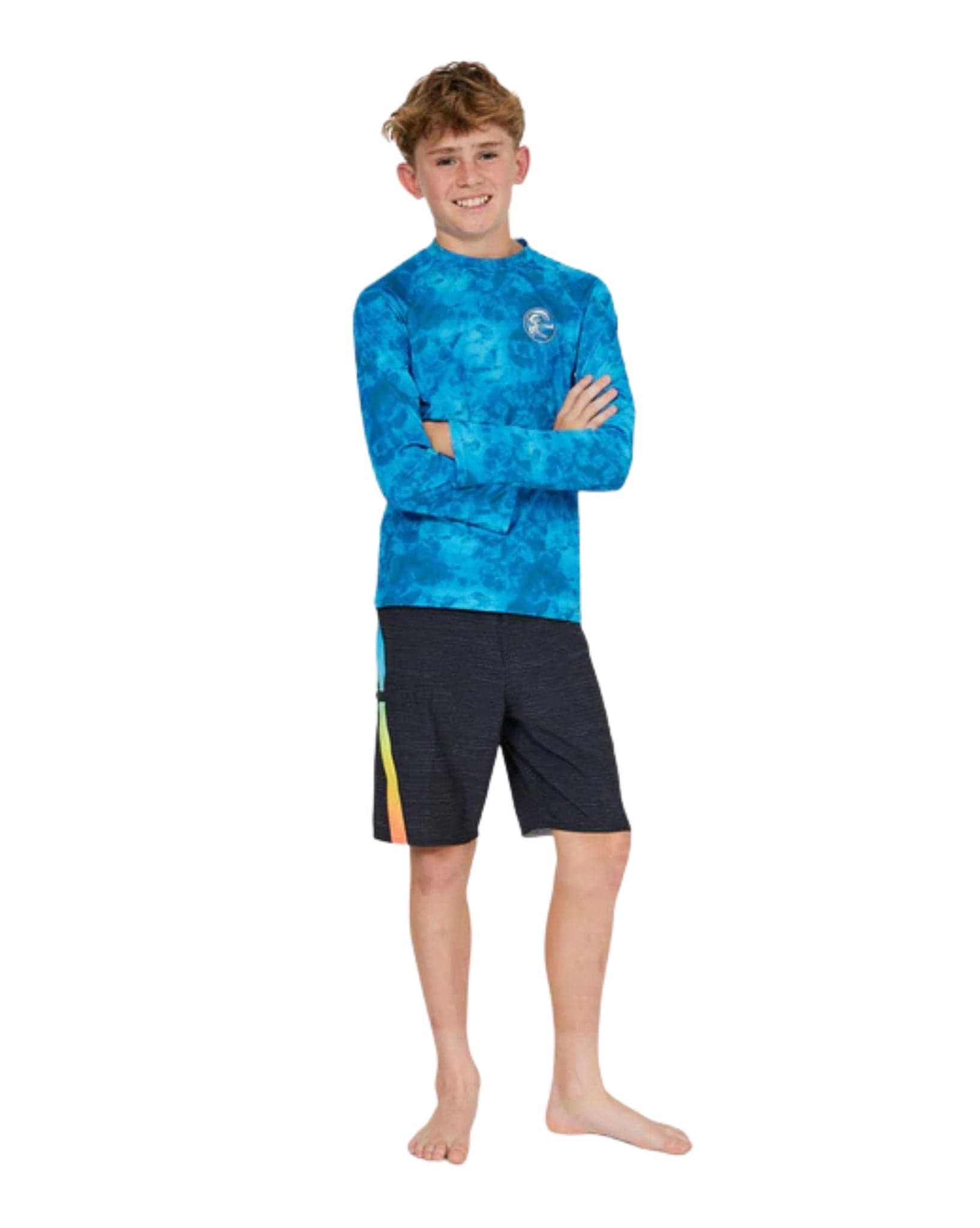 O'Neill Boys Dopedye LS UV Surf Tee
