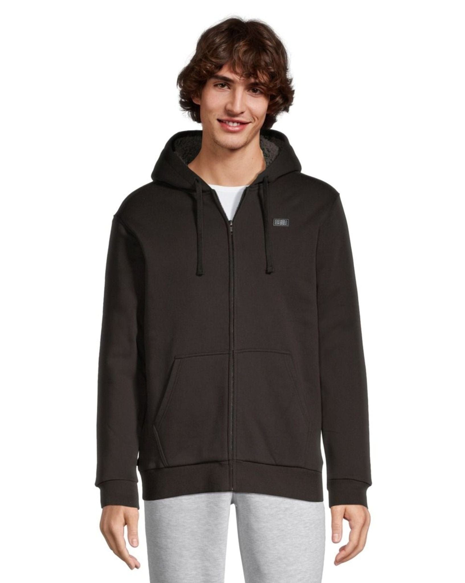 O'Neill Mens Fifty Two Zip Fleece Sherpa