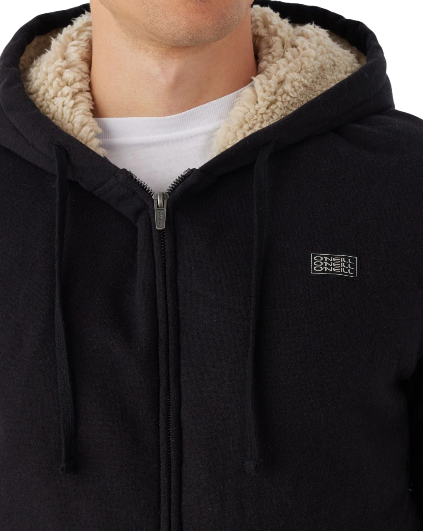 O'Neill Mens Fifty Two Zip Fleece Sherpa