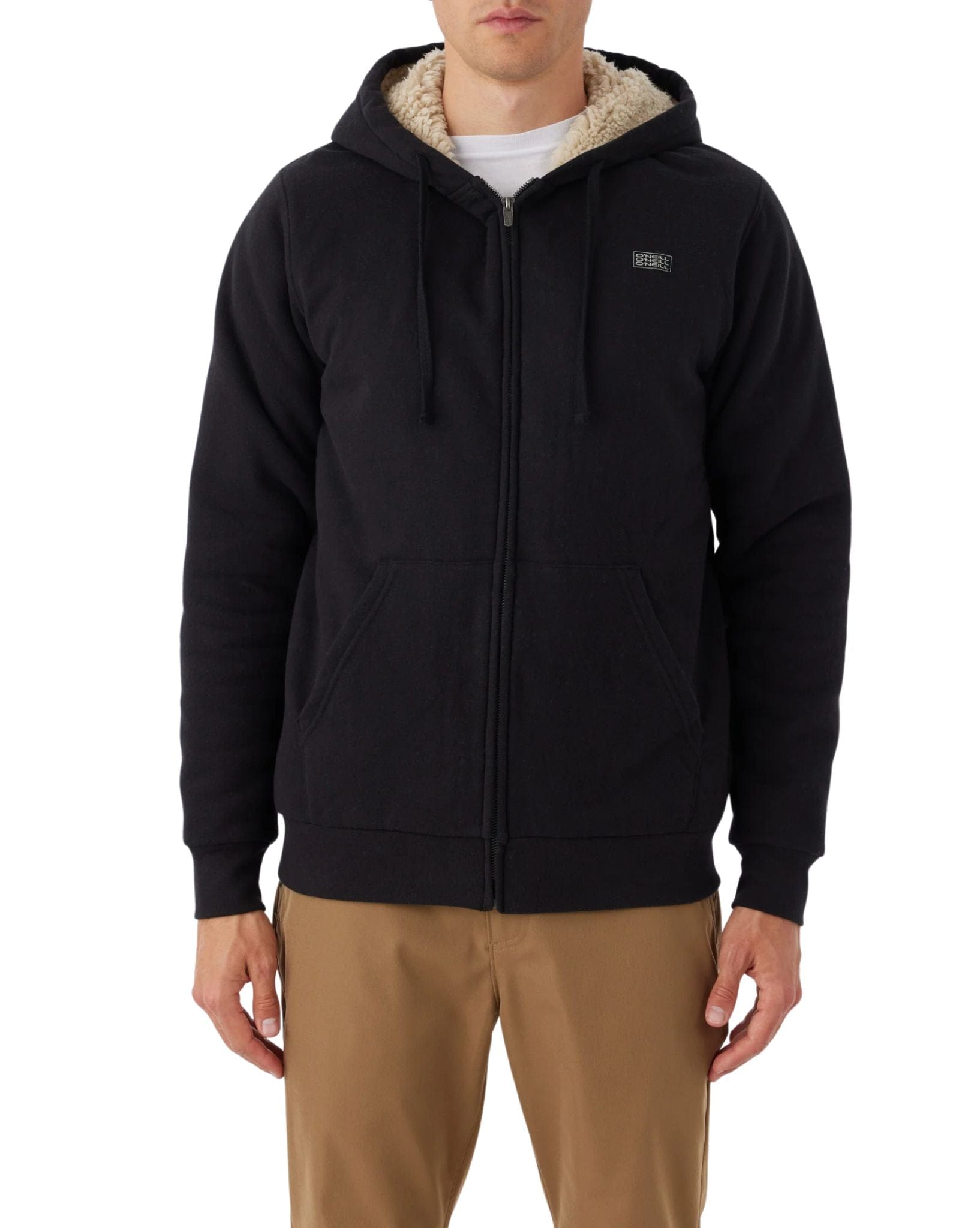 O'Neill Mens Fifty Two Zip Fleece Sherpa