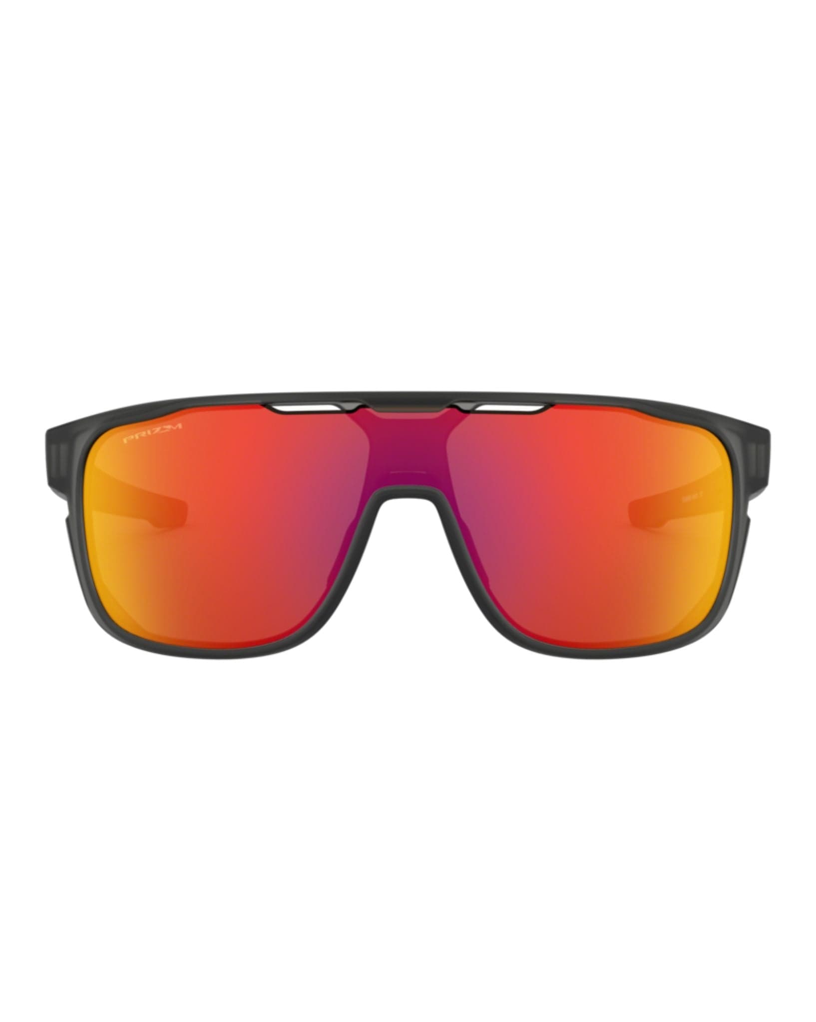 Oakley Crossrange Shield with PRIZM Ruby - Matte Grey Smoke
