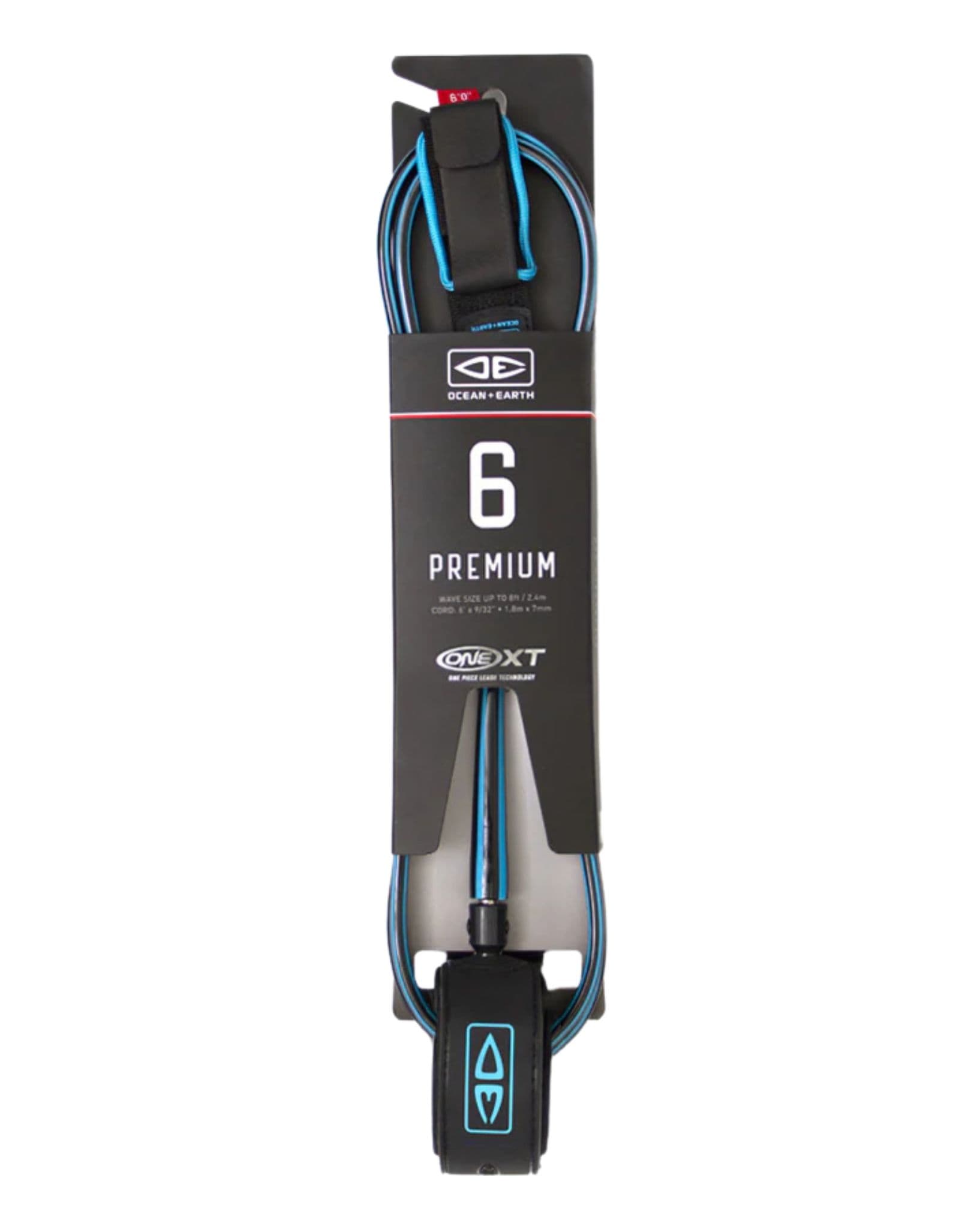 Ocean and Earth 6'0 Premium One XT Leash