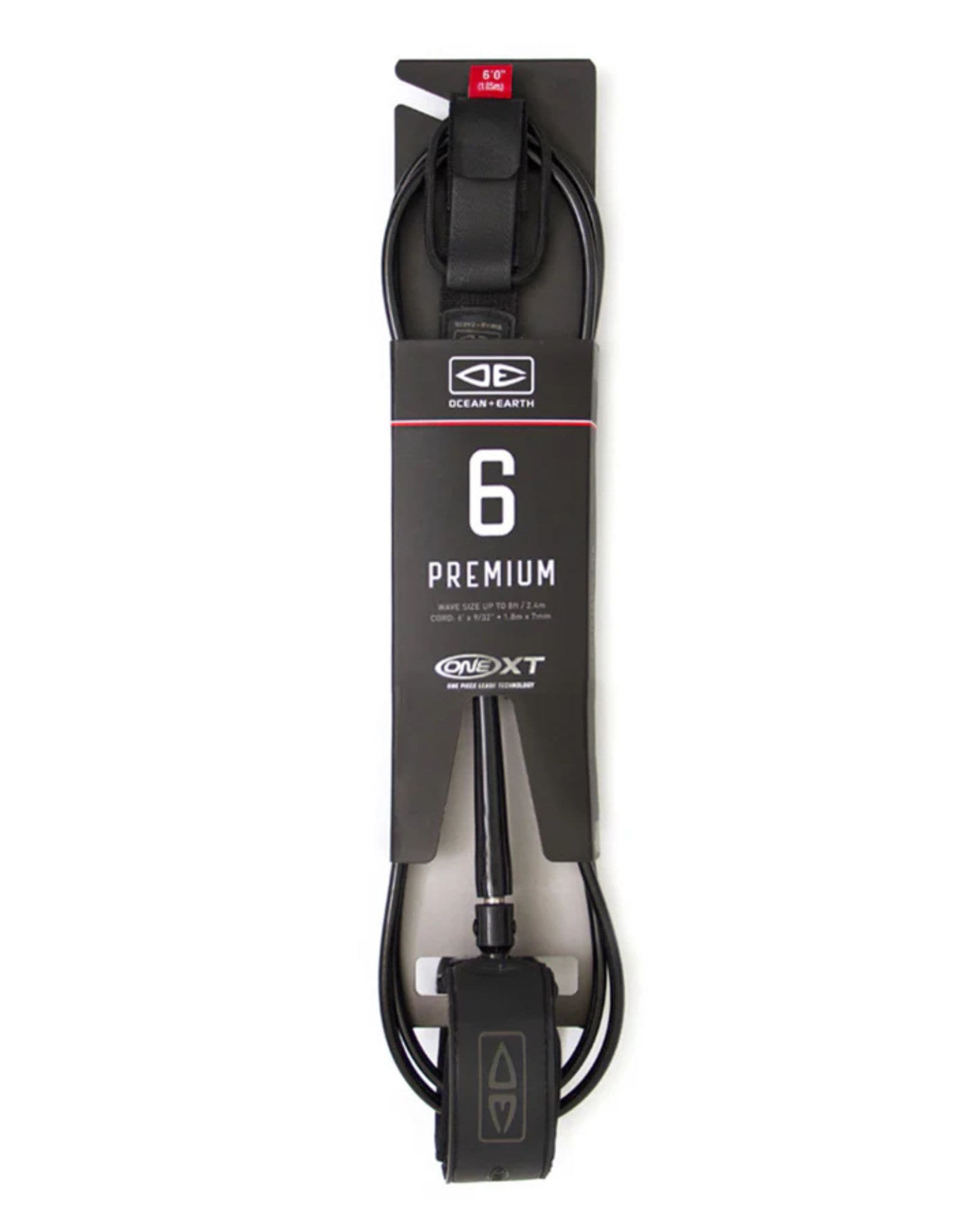 Ocean and Earth 6'0 Premium One XT Leash