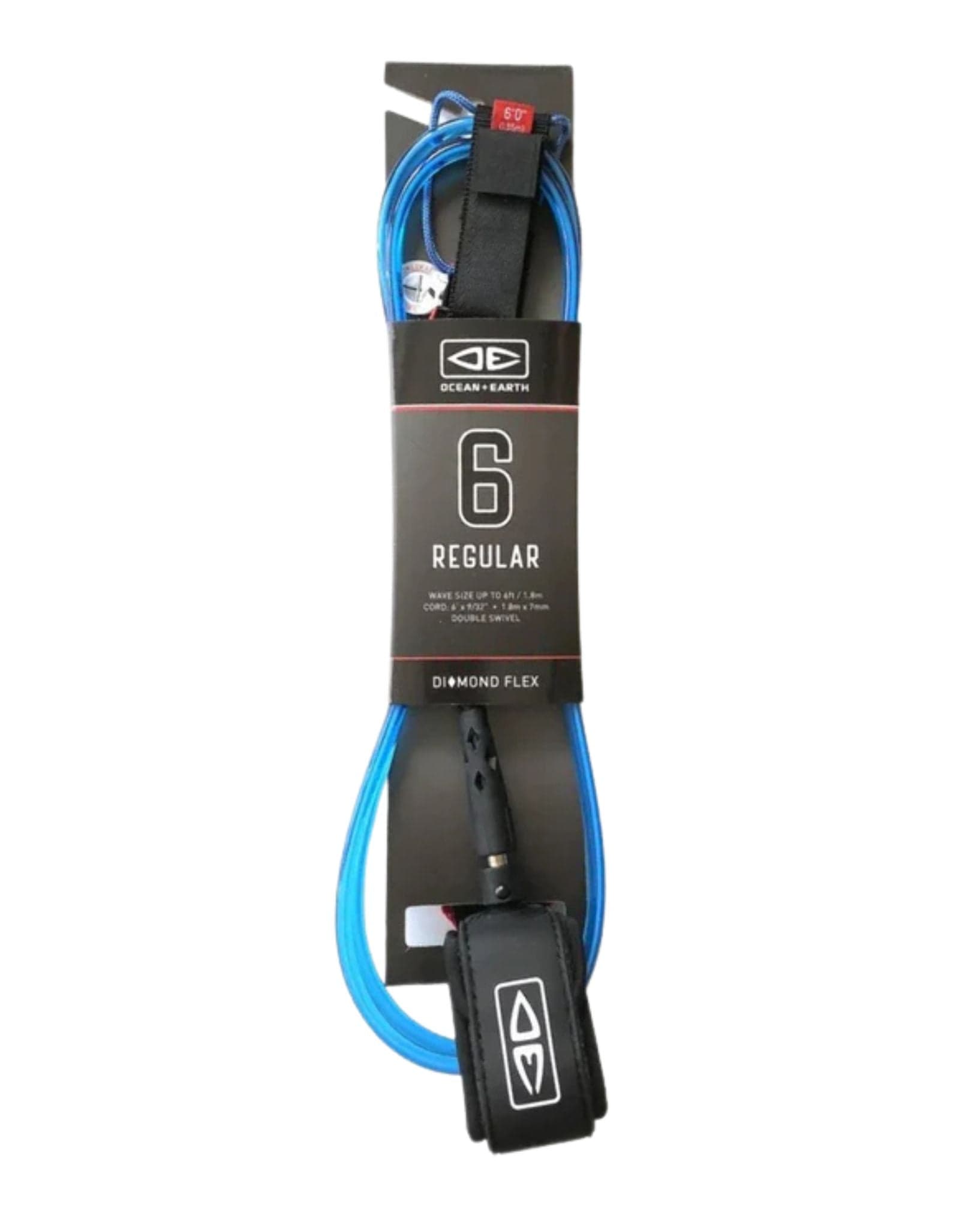 Ocean and Earth 6'0 Regular Moulded Leash