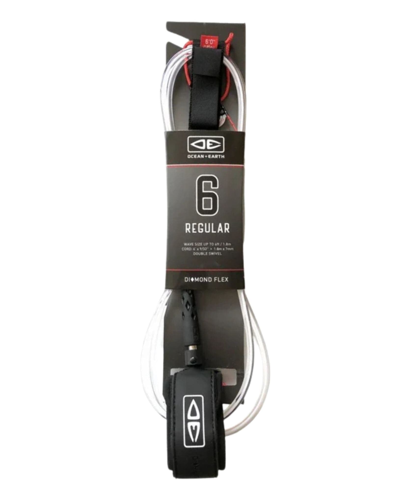 Ocean and Earth 6'0 Regular Moulded Leash