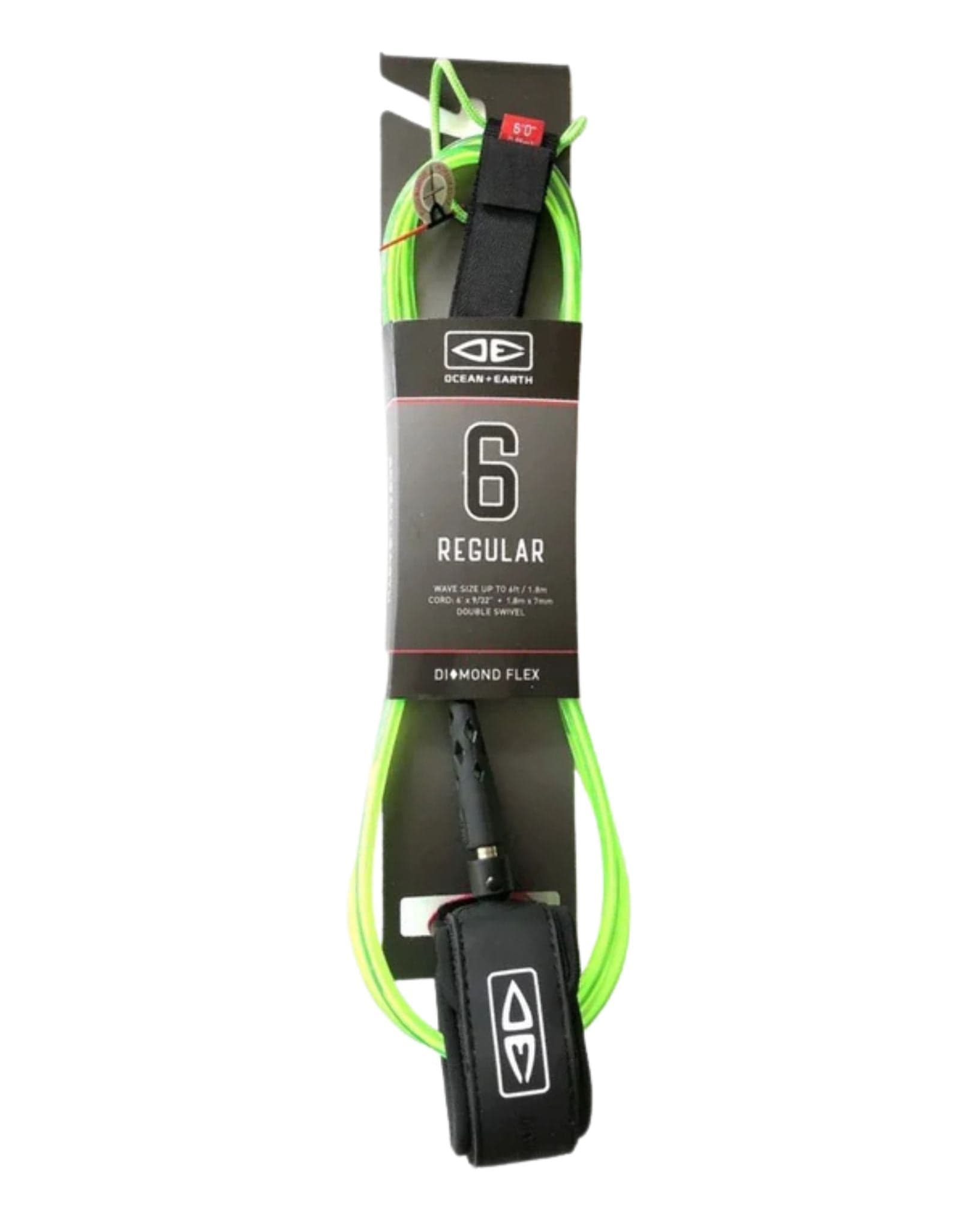 Ocean and Earth 6'0 Regular Moulded Leash