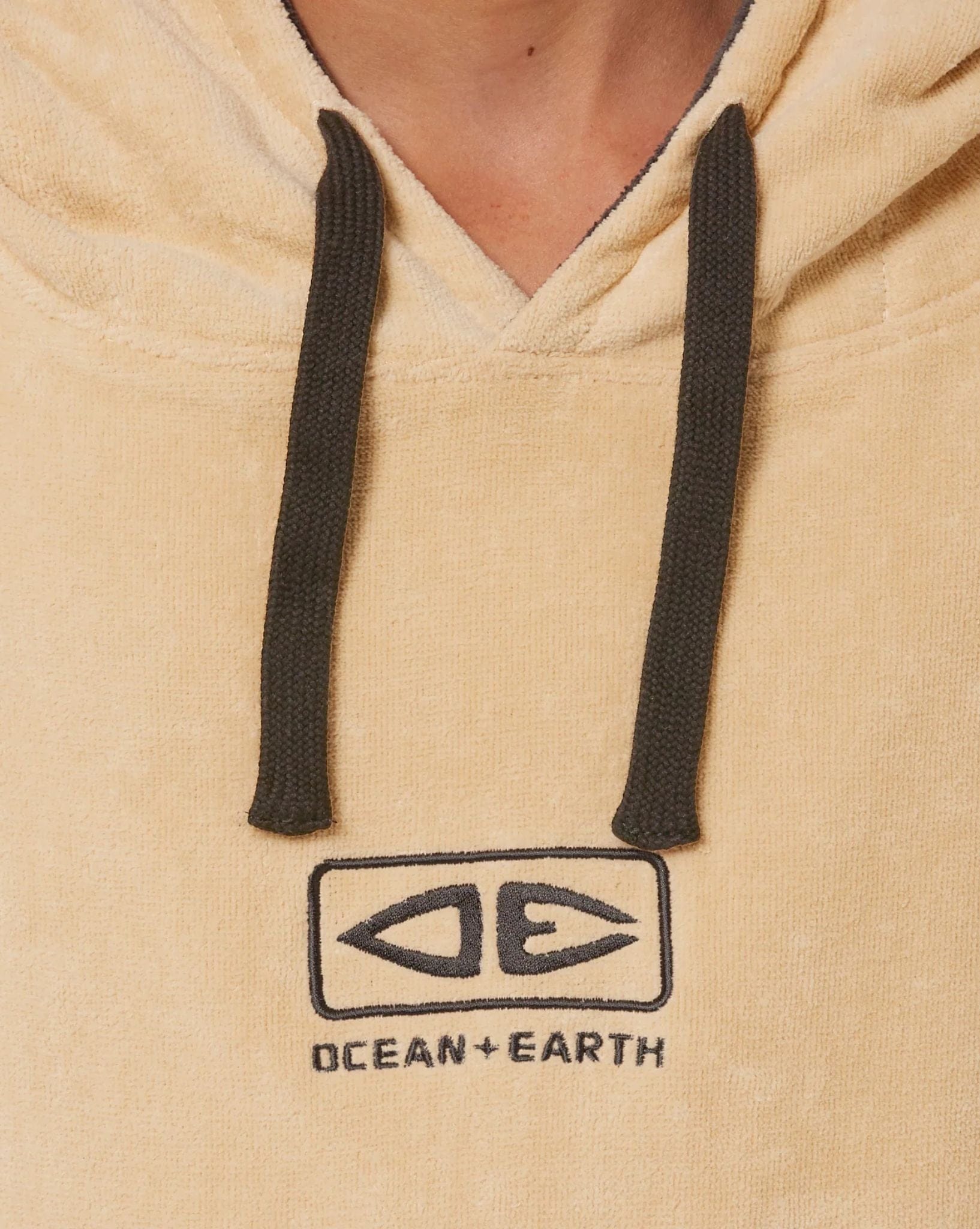 Ocean and Earth Daybreak Hooded Poncho