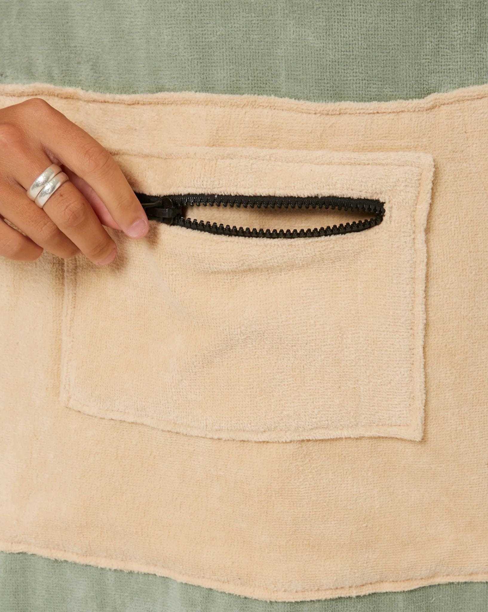 Ocean and Earth Daybreak Hooded Poncho