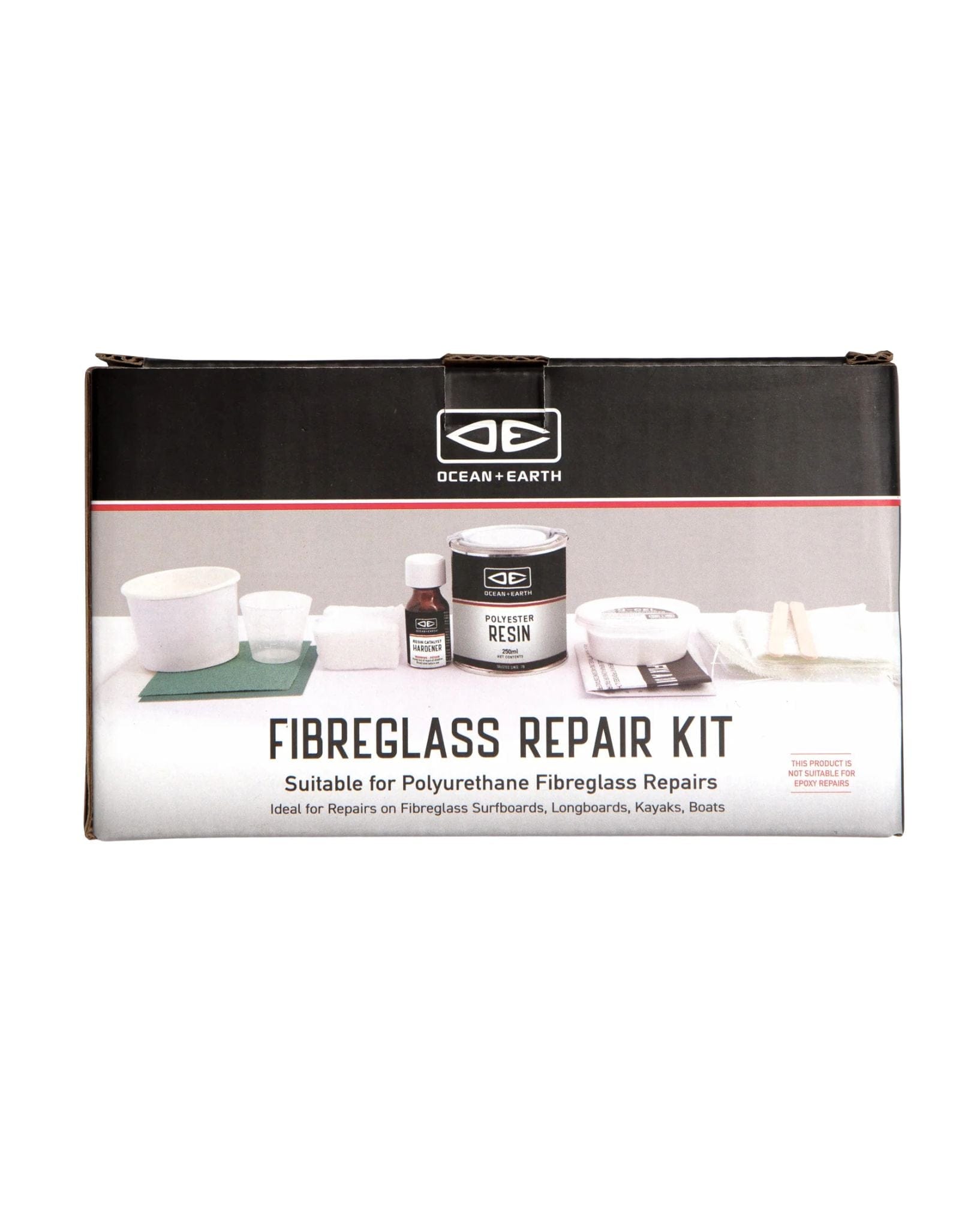 Ocean and Earth Fiberglass Surfboard Repair Kit