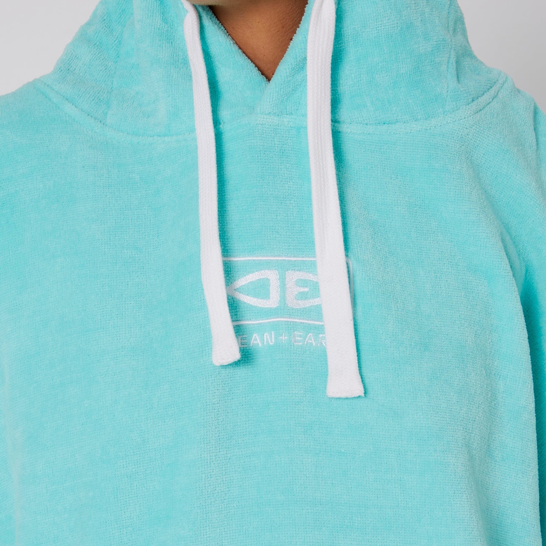 Ocean and Earth Ladies Hooded Poncho