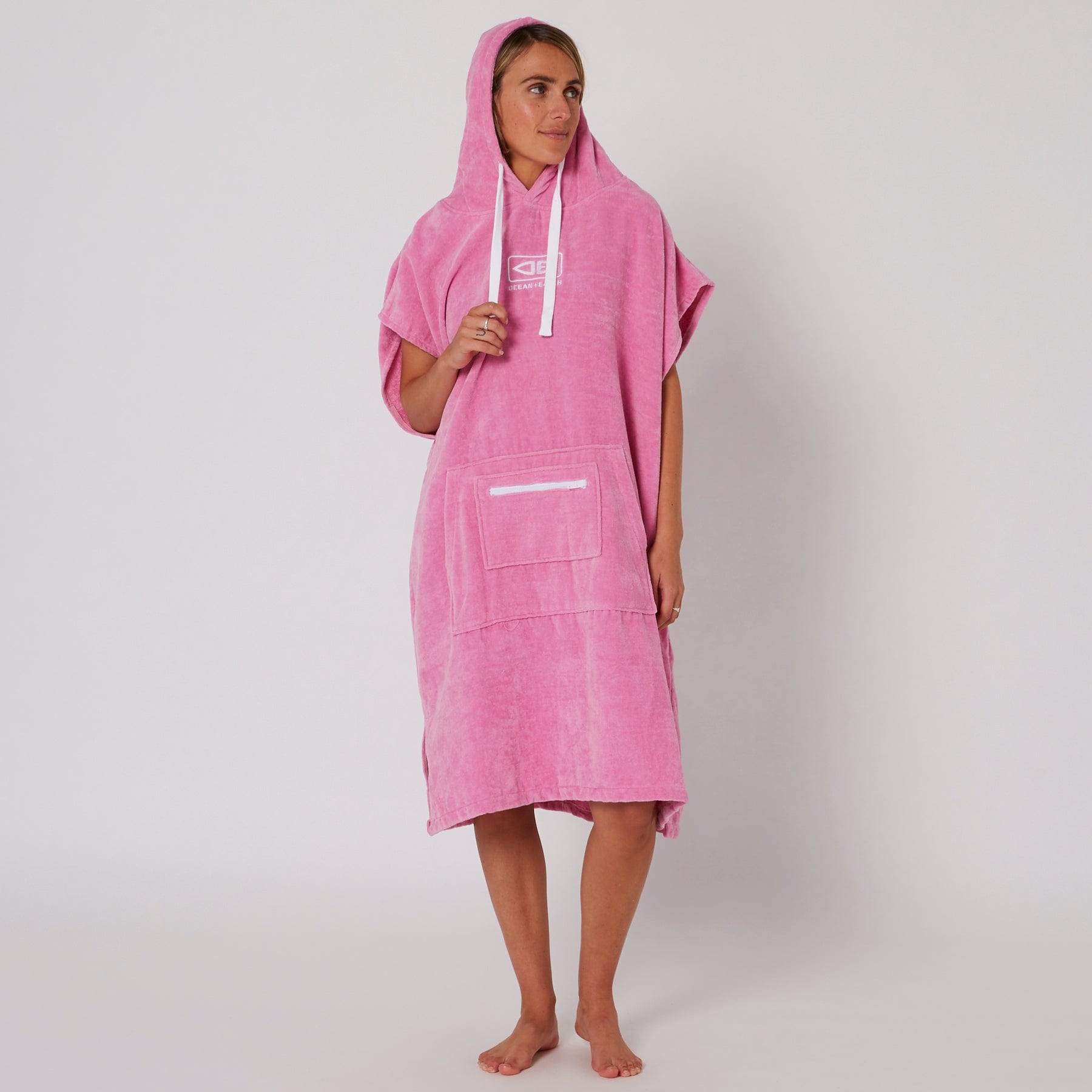 Ocean and Earth Ladies Hooded Poncho